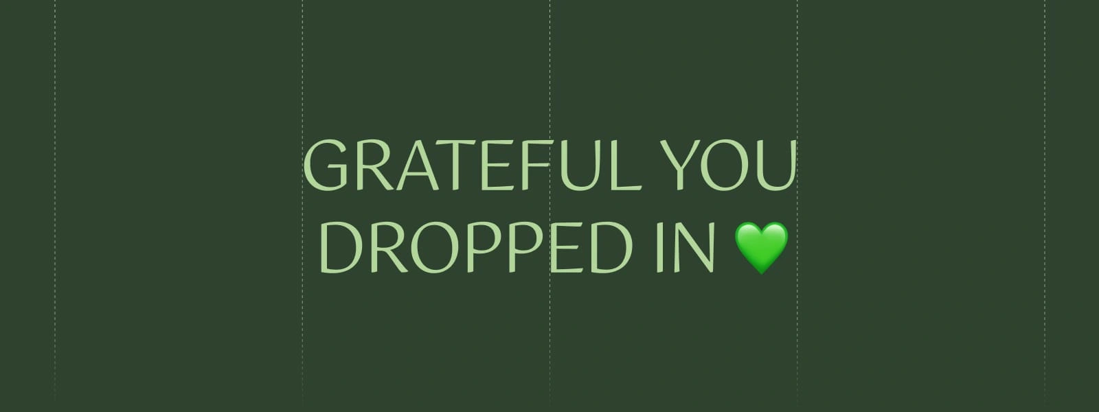 Thanks for visiting — more to come.