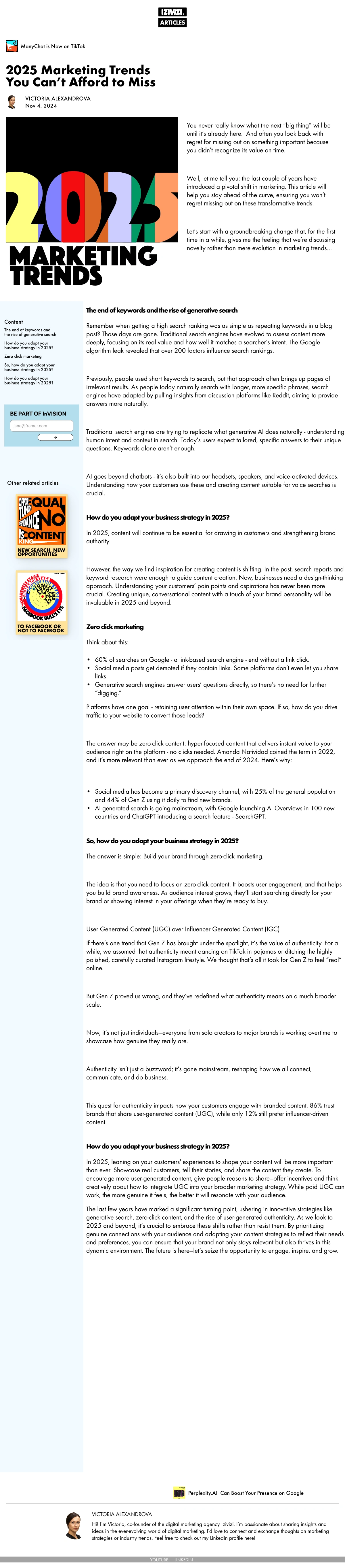 Article page english