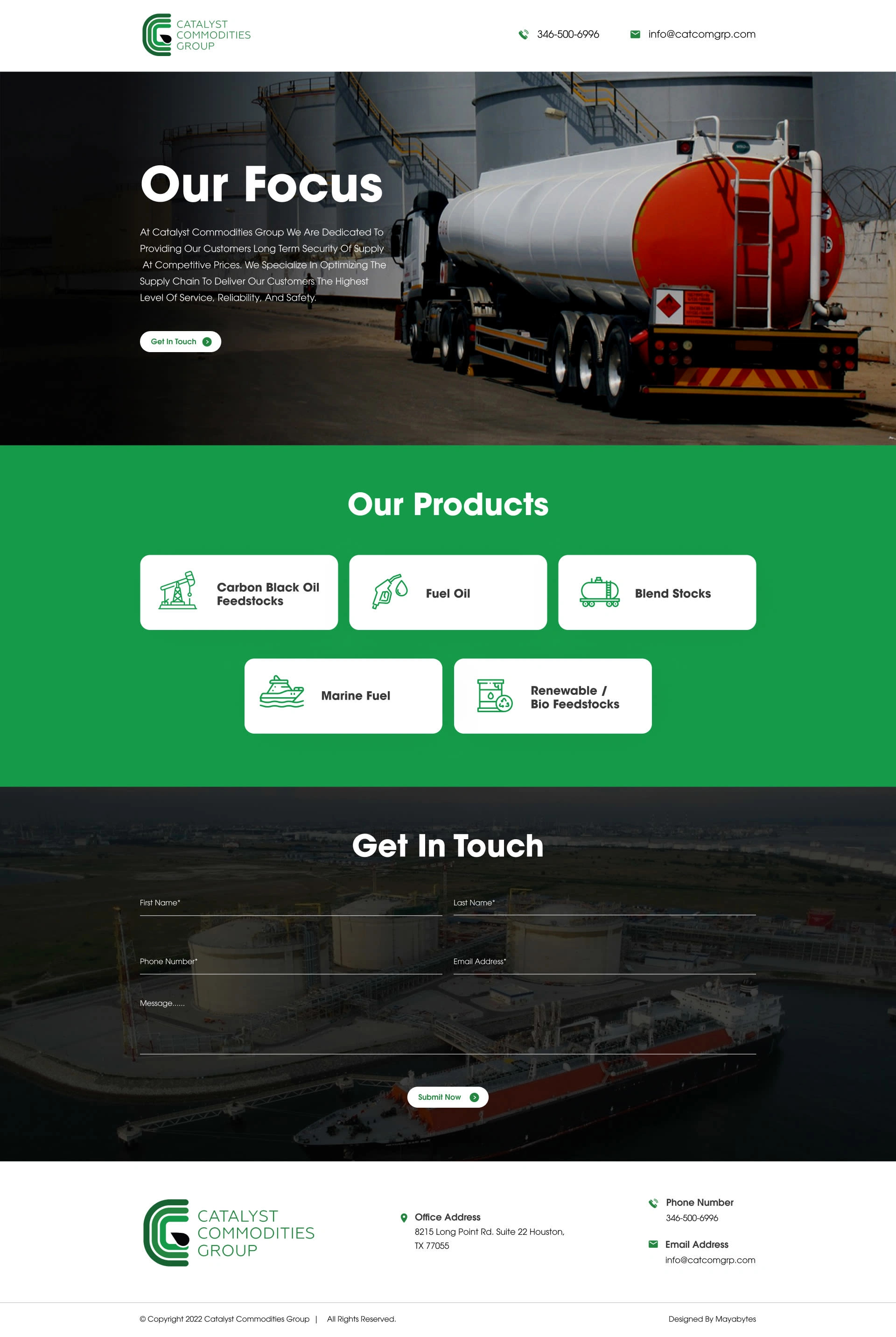 Catalyst Commodities Group: Industrial Strength & Clarity