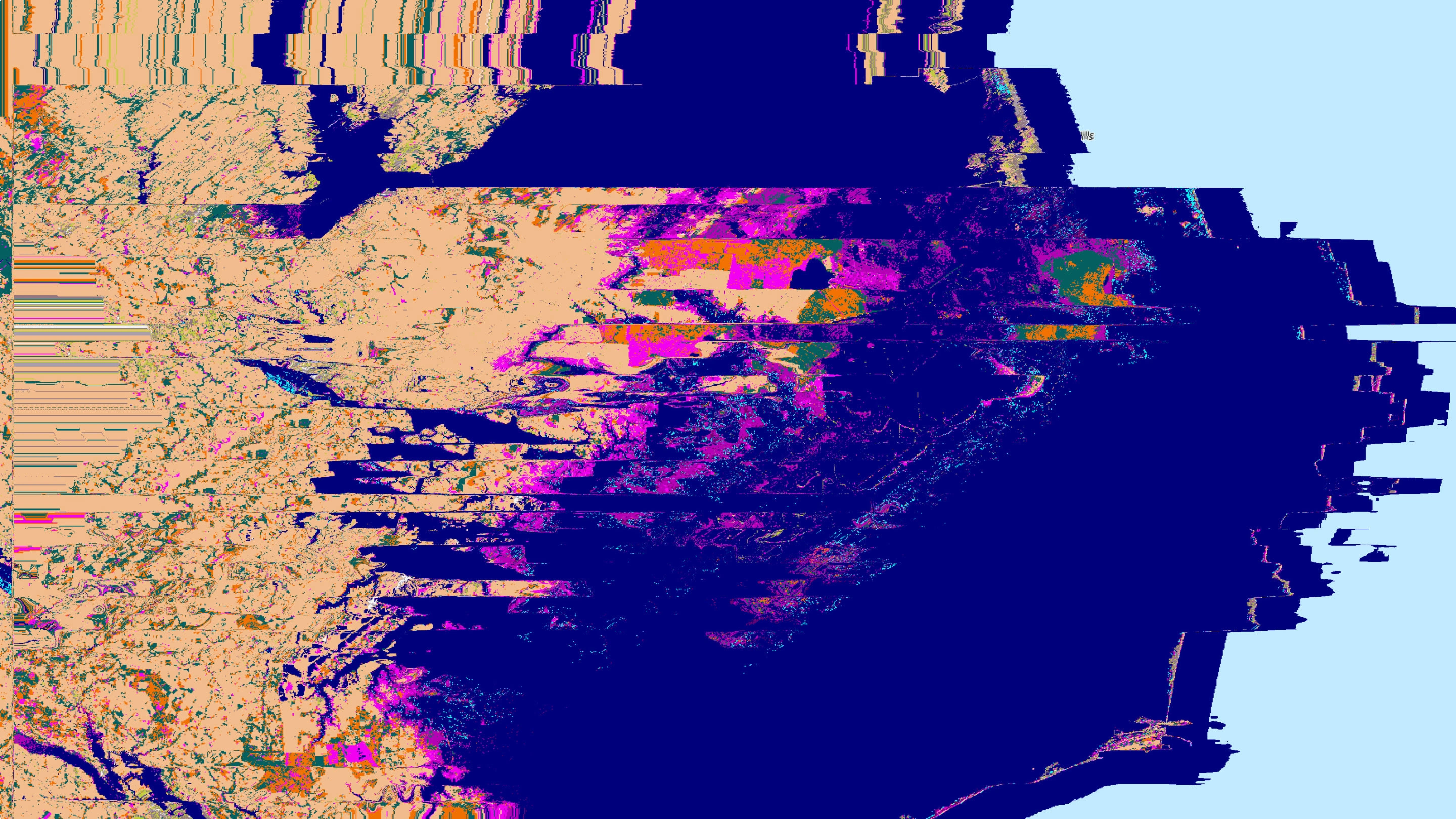 Glitched data