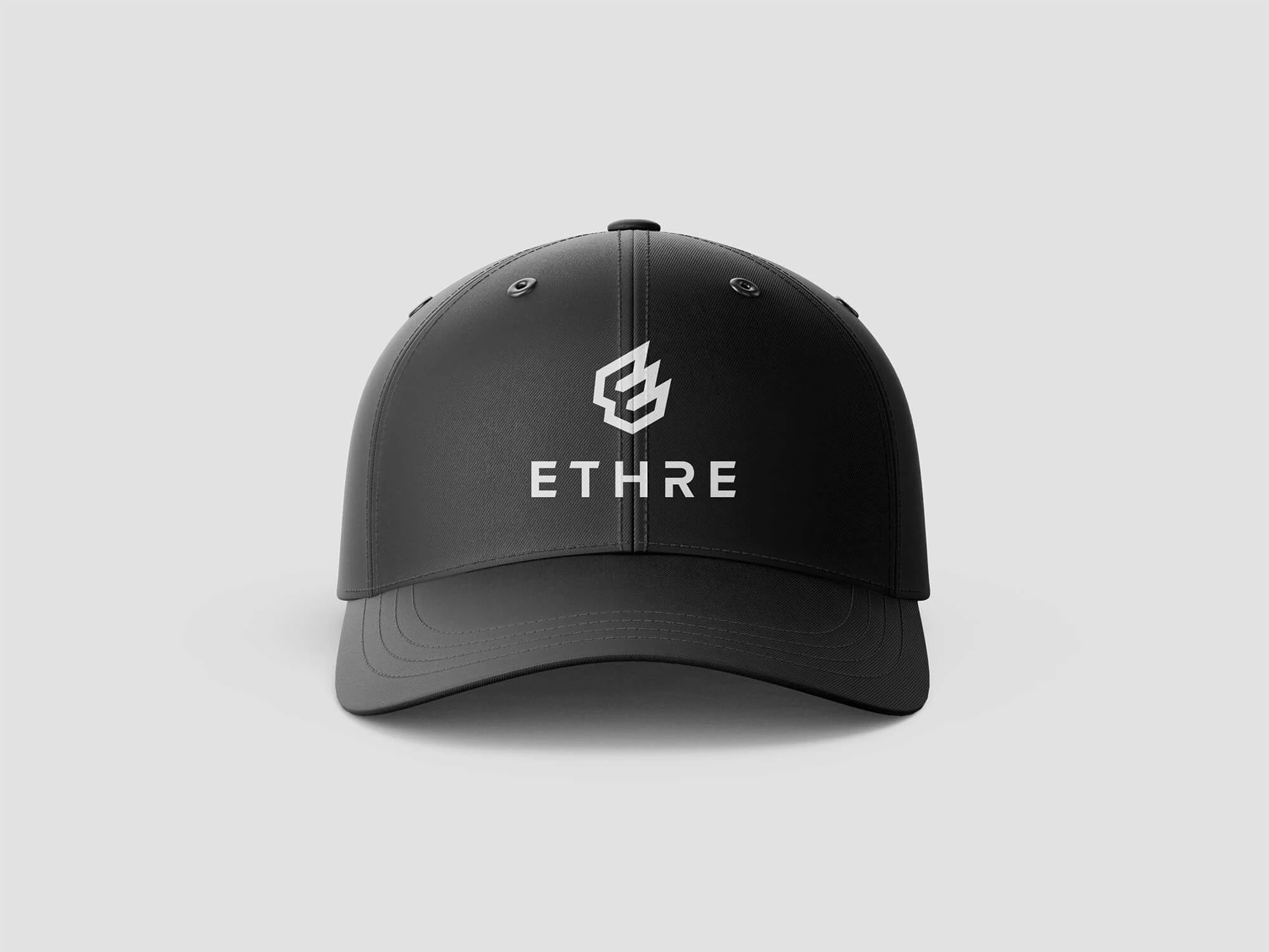 Logo on baseball cap