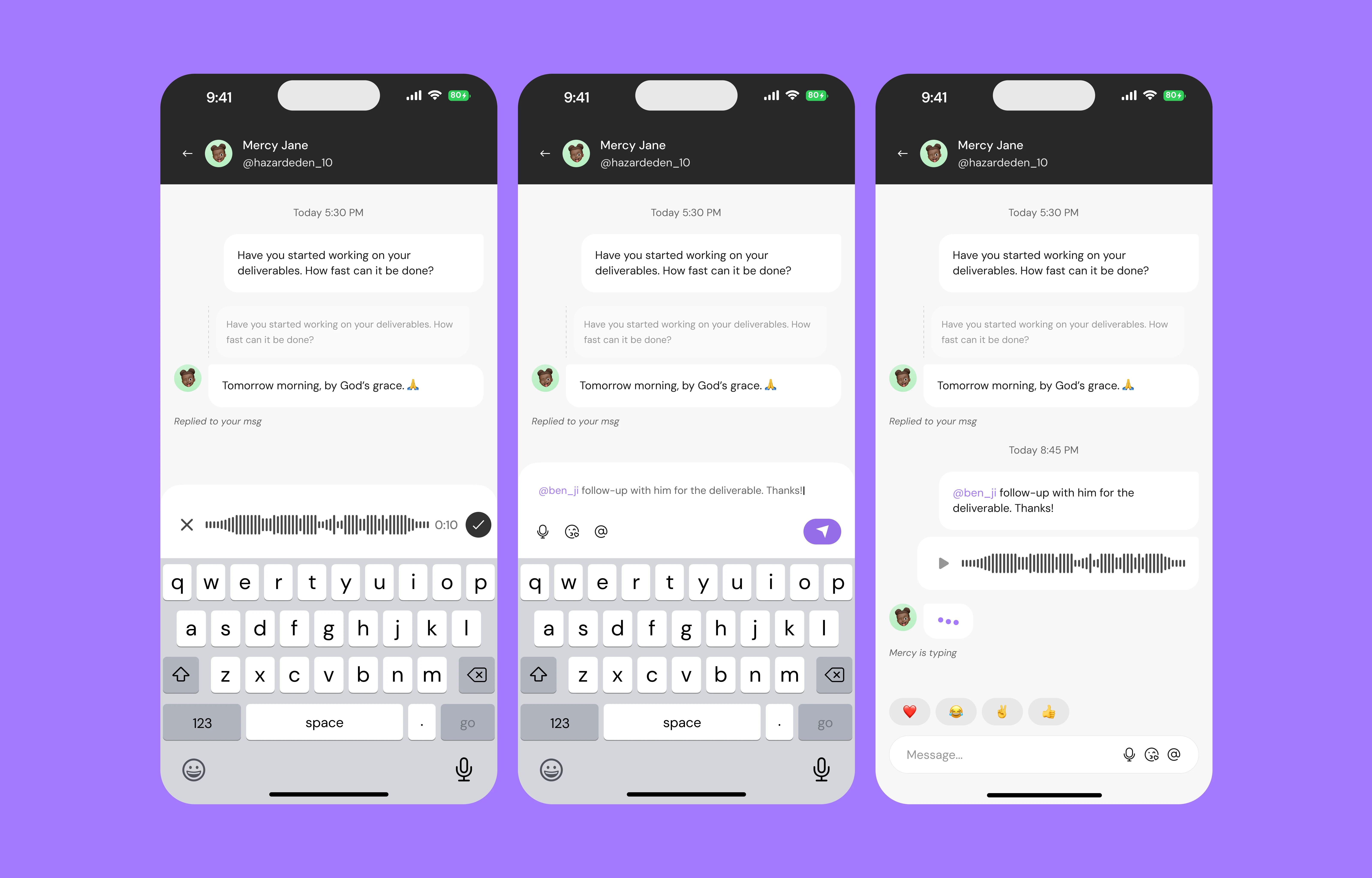 Conversation Interface