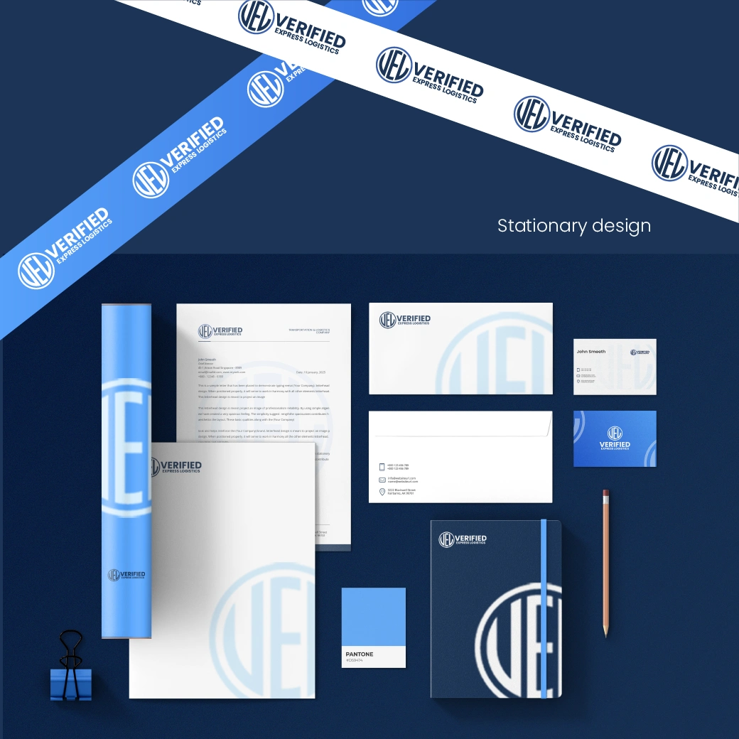 Stationeries mockup