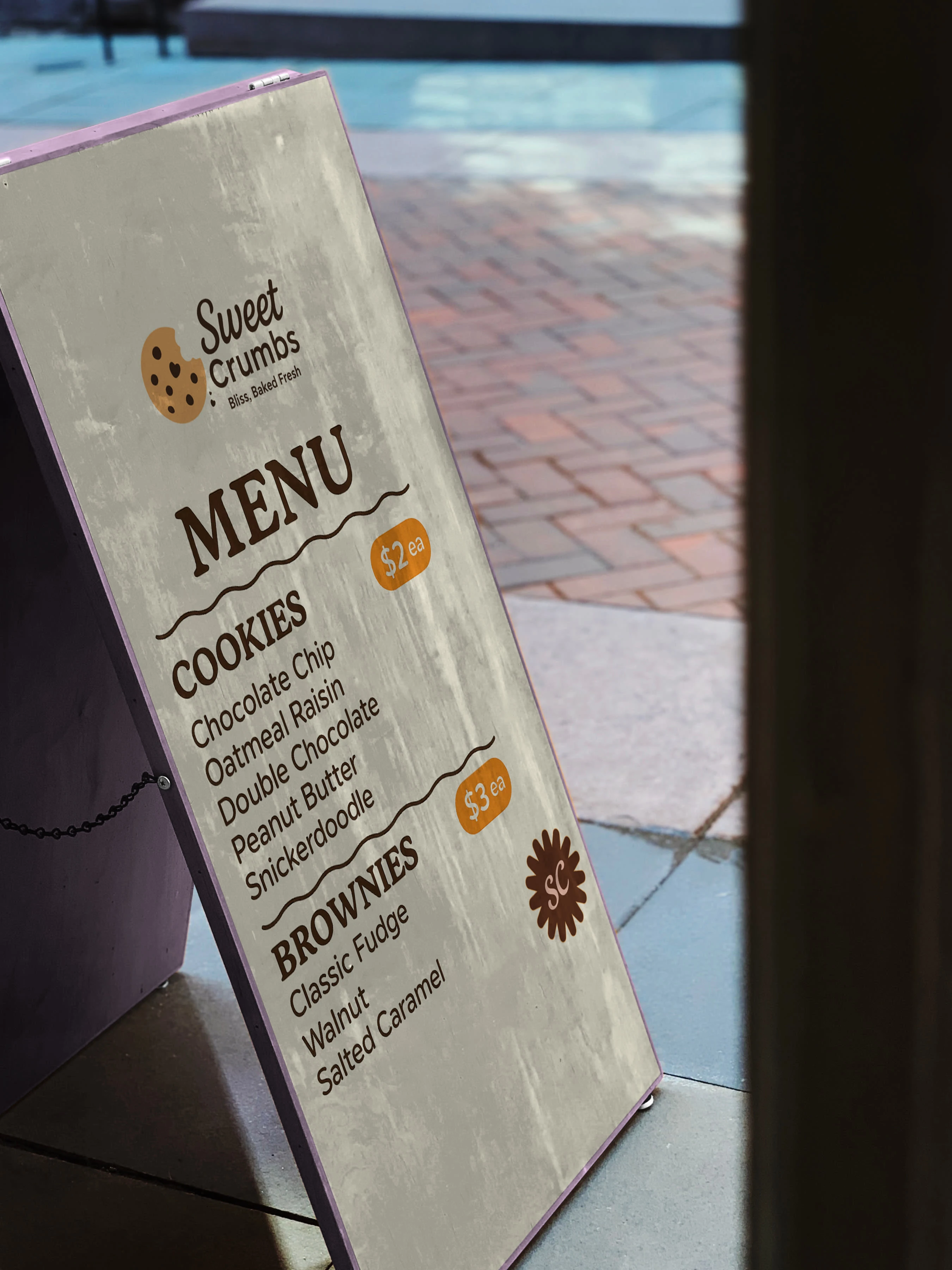 Menu Design Mockup