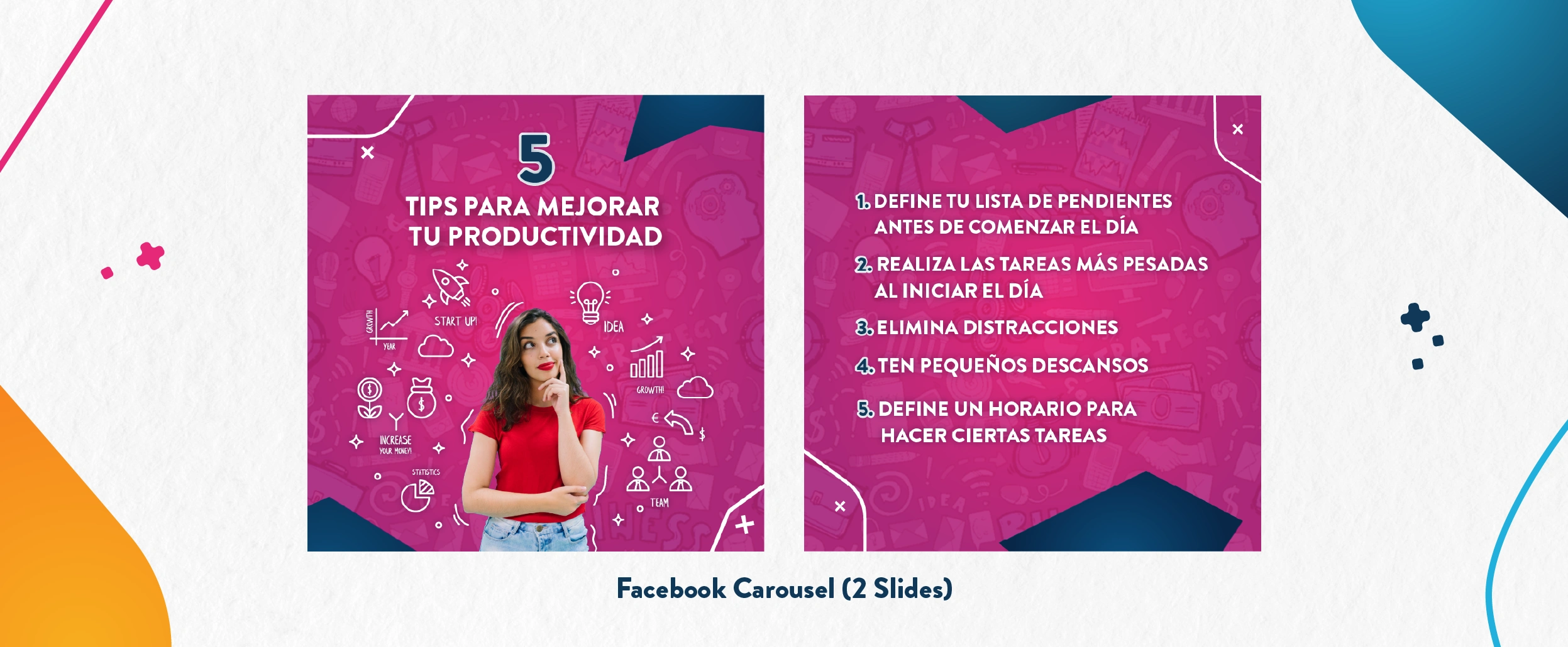 Productivity Tips Carousel