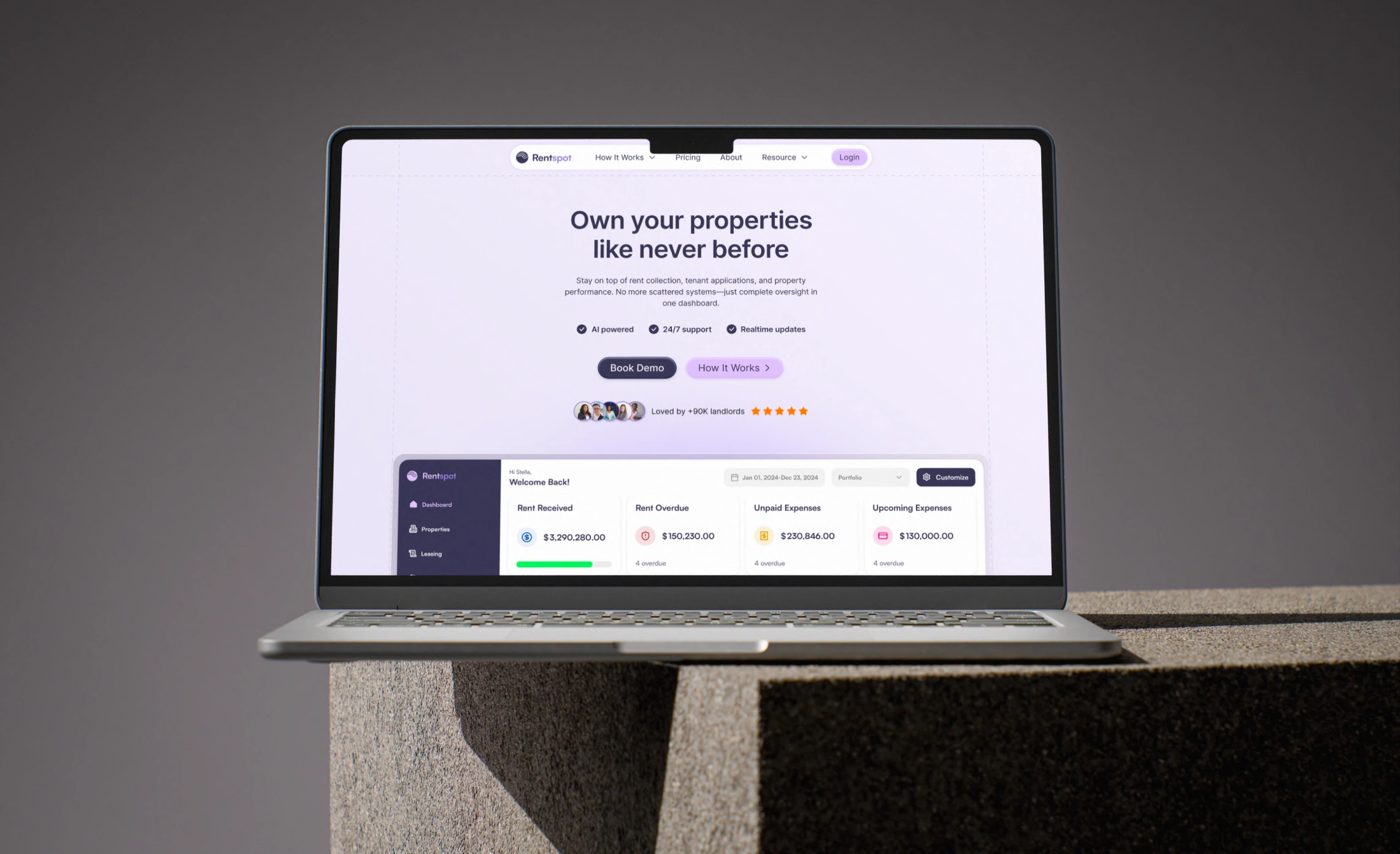 Responsive Website (desktop)
