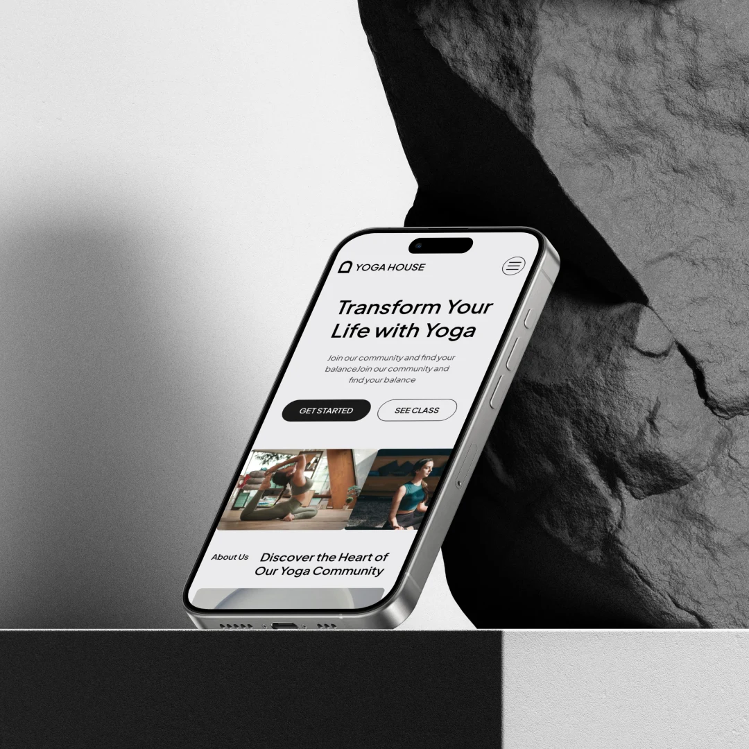 This is a landing page design for a yoga studio, basically I am a Balinese person and many yoga studios do not have a website, so this solution is to help yoga studios to reach more users.