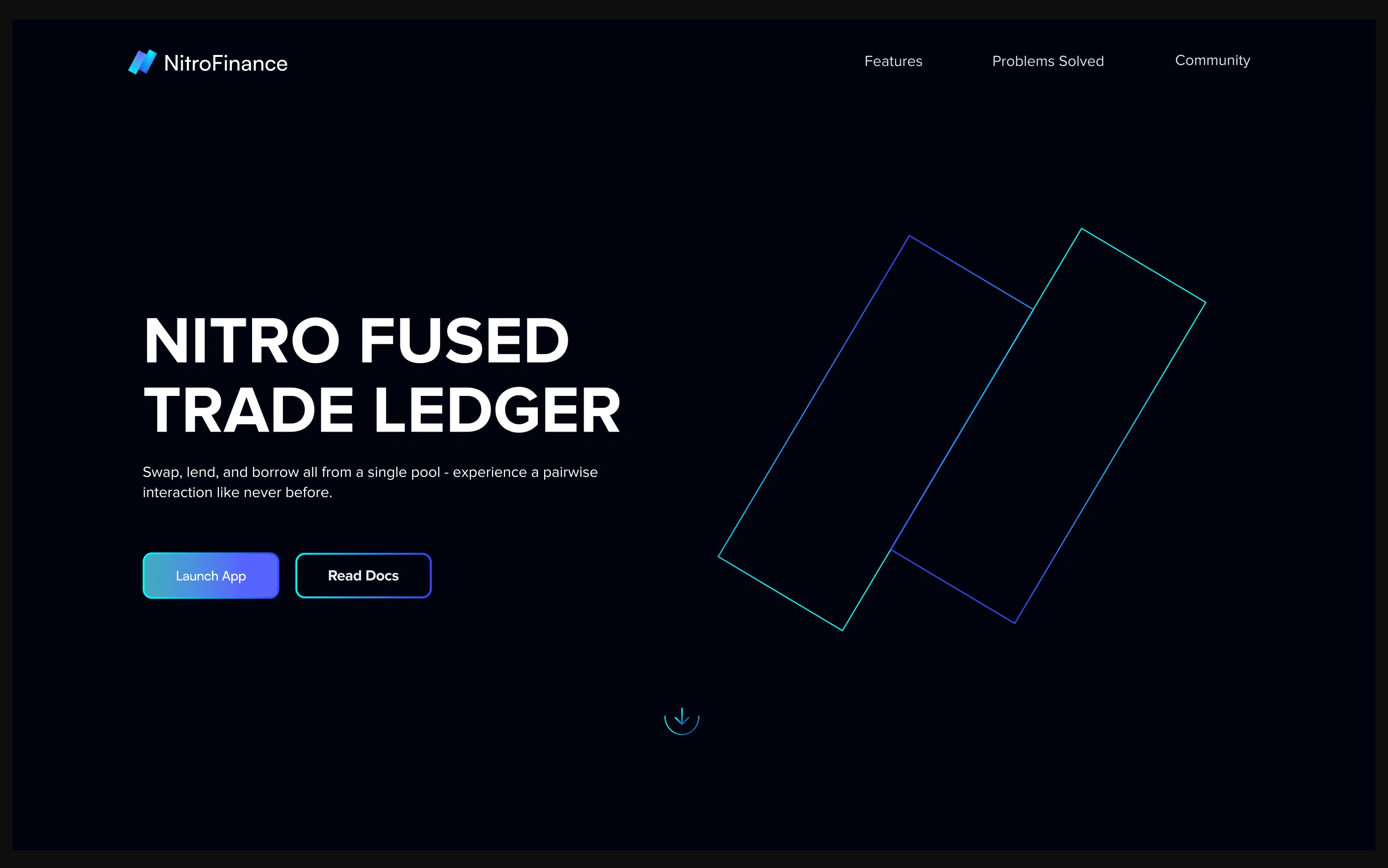 Old UI Hero Section