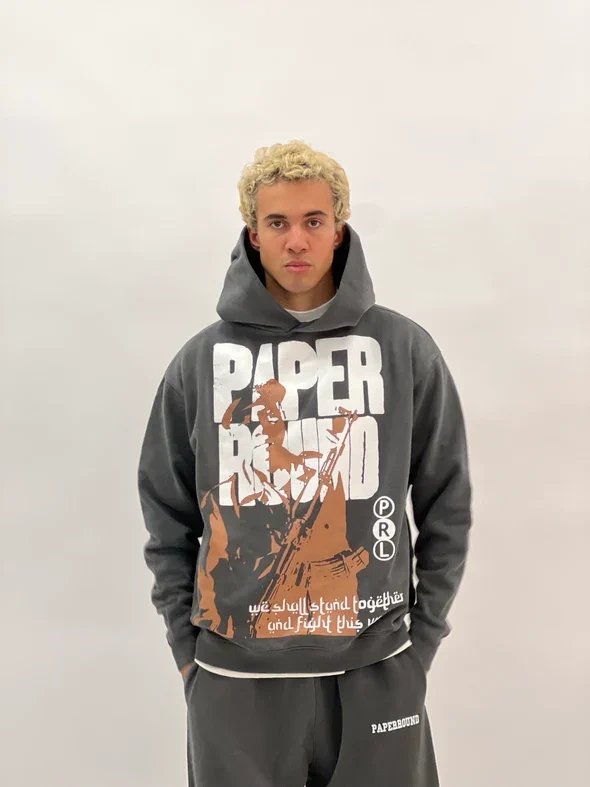 Hoodie (Washed Grey)