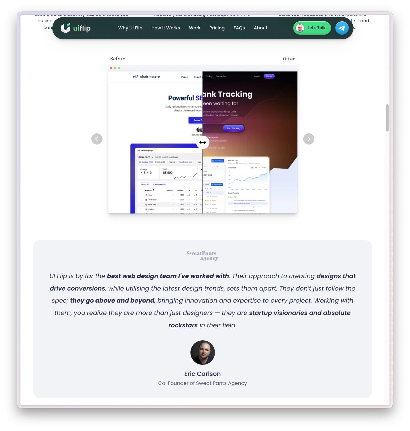 Before-after projects