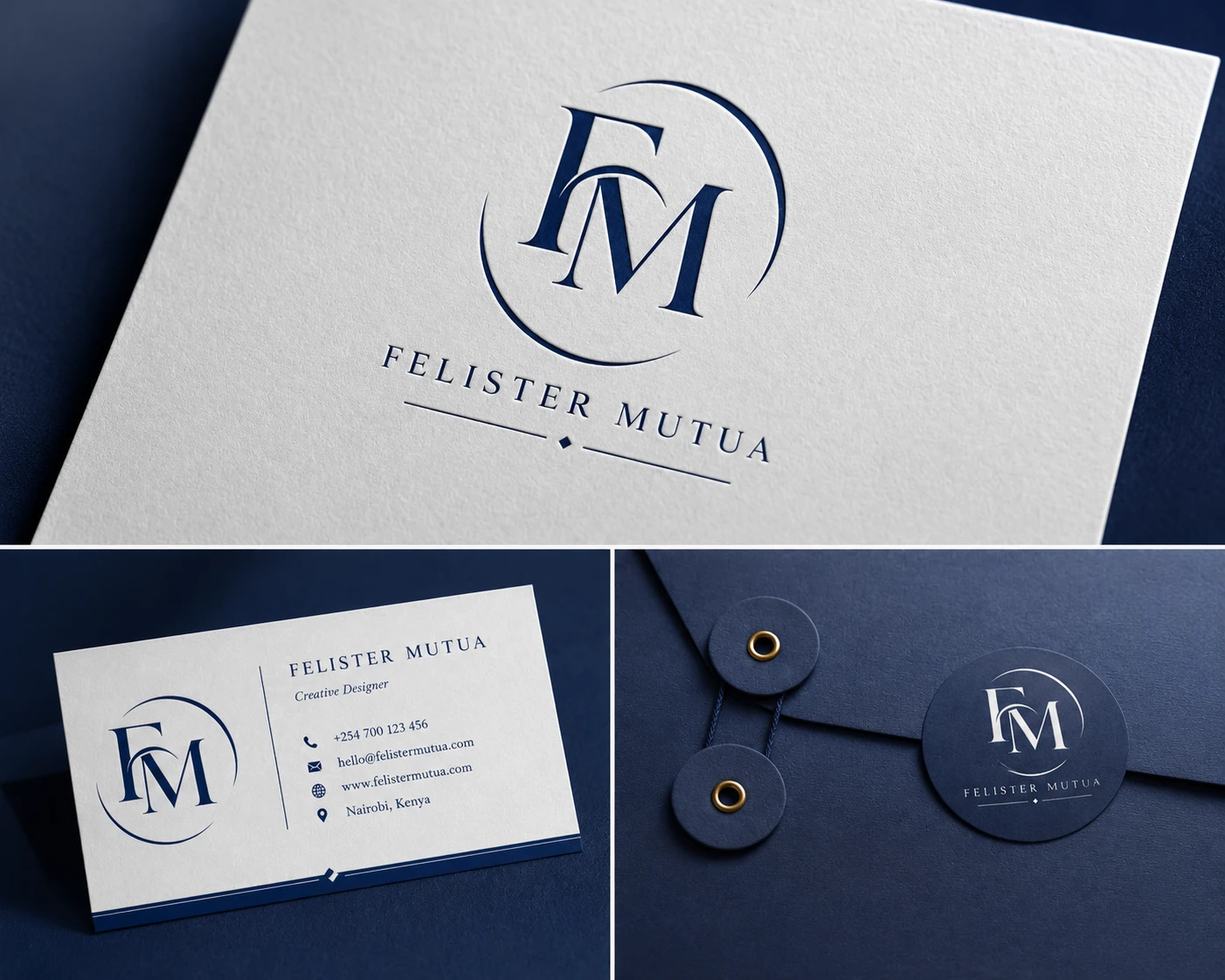 Felister Mutua brand identity details