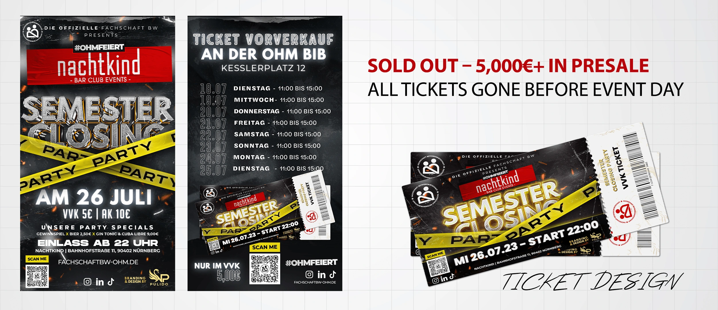 Sold out before launch. 5,000€+ presales through strategic rollout.