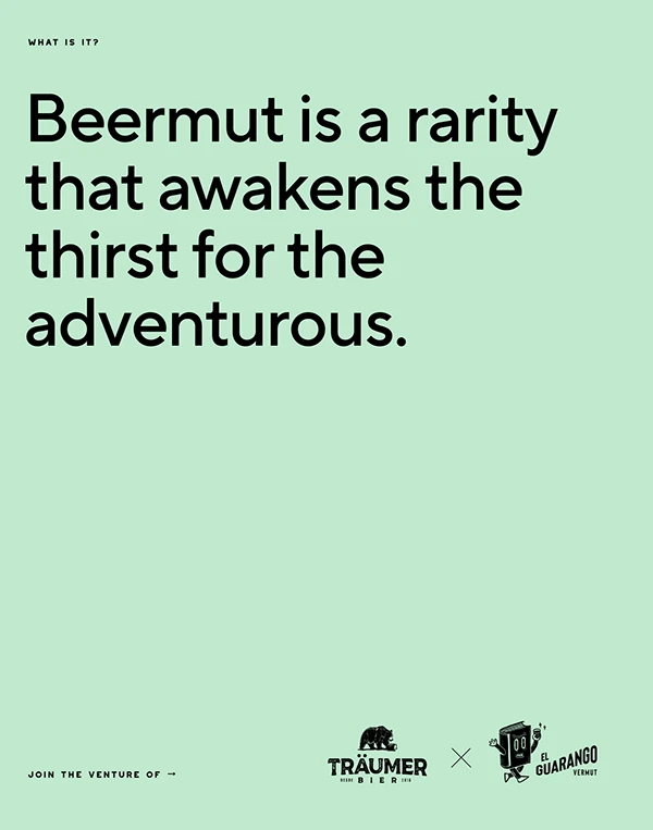 Beermut is a distinctive beverage inspired by traditional vermouth recipes, which typically involve wine infused with botanicals. In this innovative twist, beer replaces wine as the base beverage for macerating botanicals, resulting in a delicious and unique flavor profile.