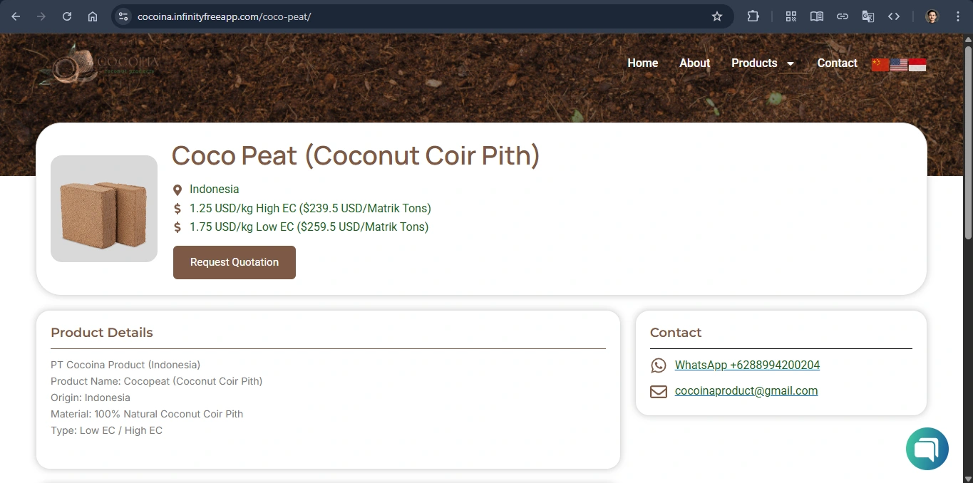 Product Details Page