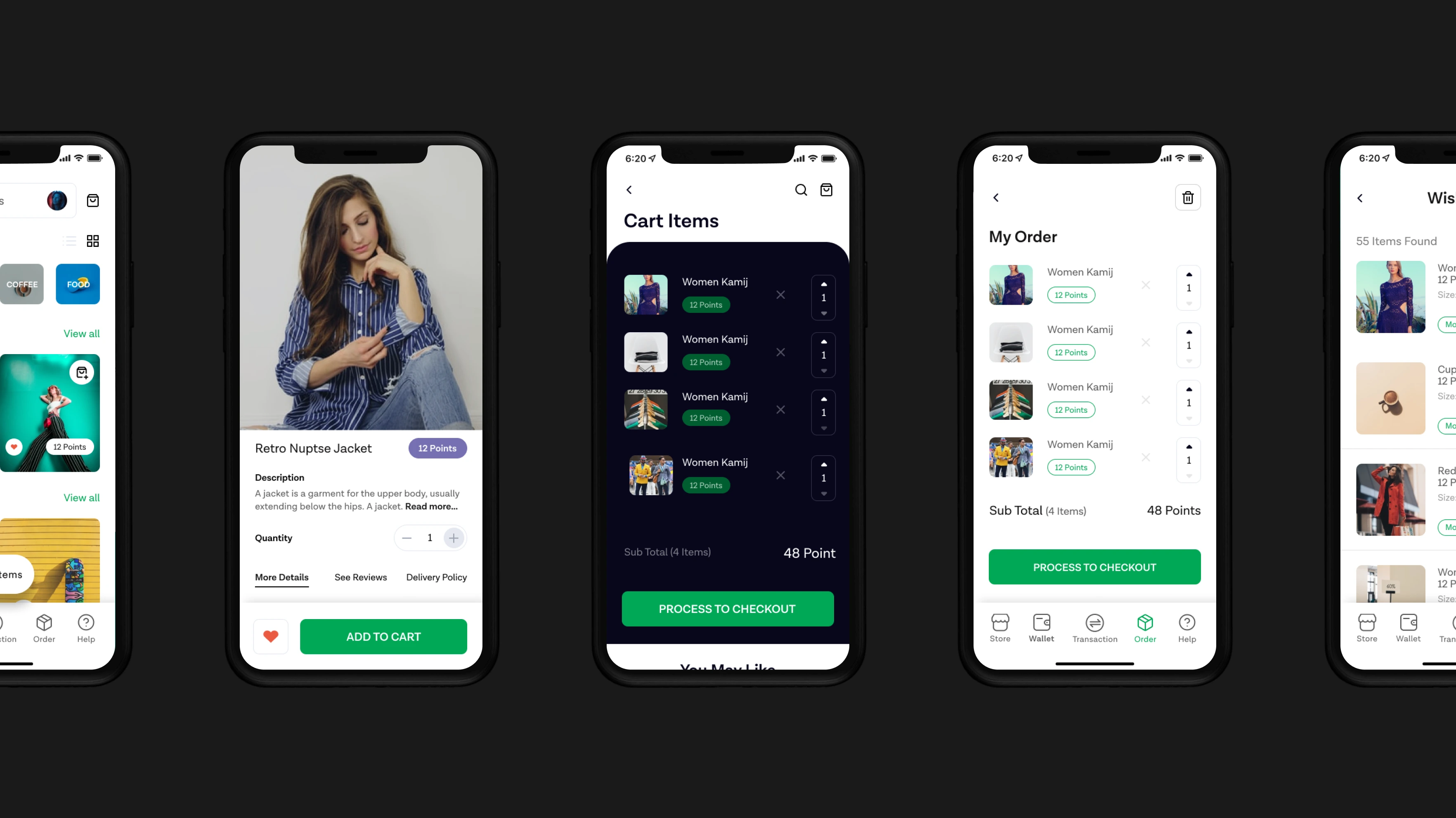 Product & Cart Flow