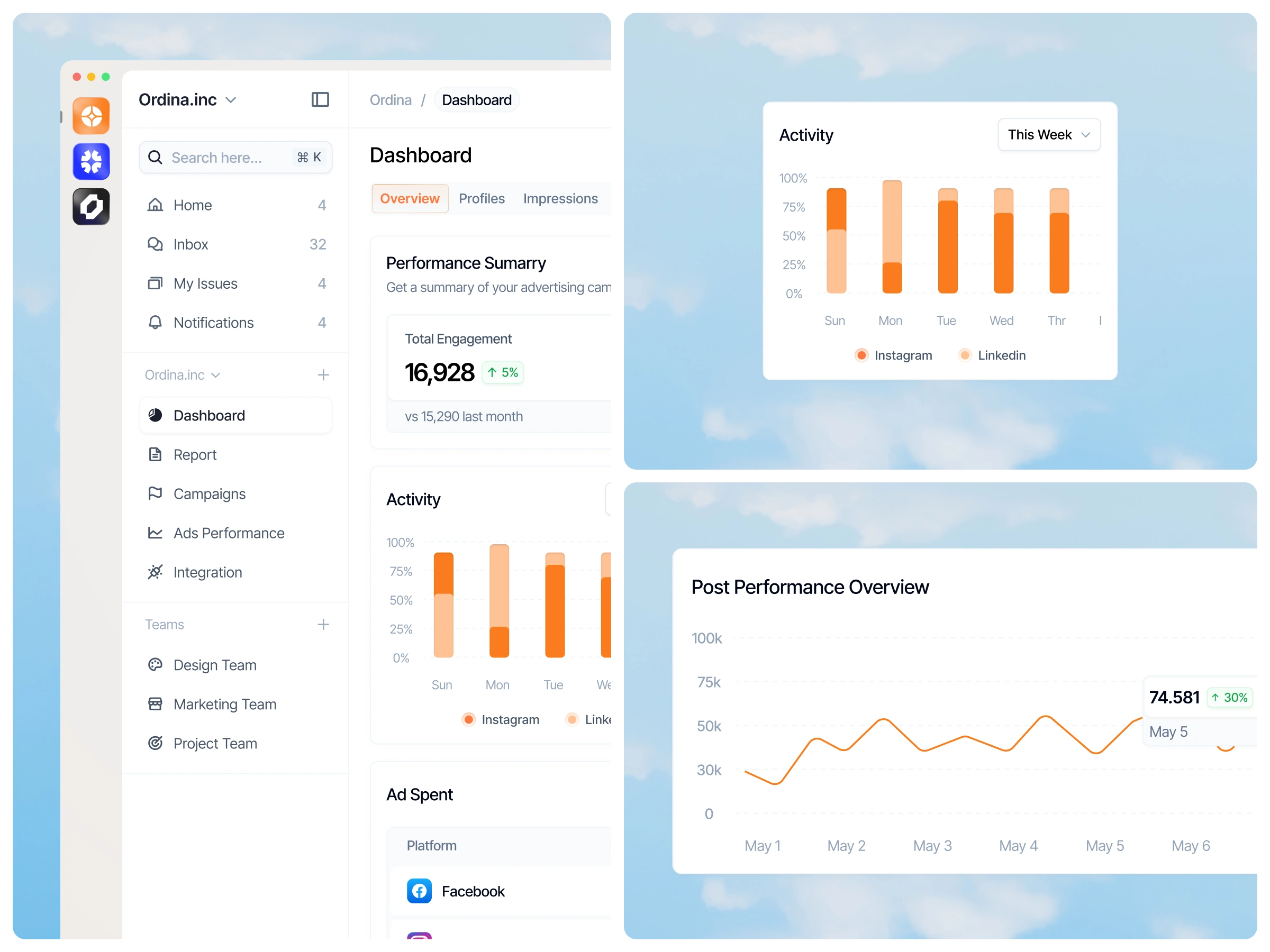 Ads Management Platform