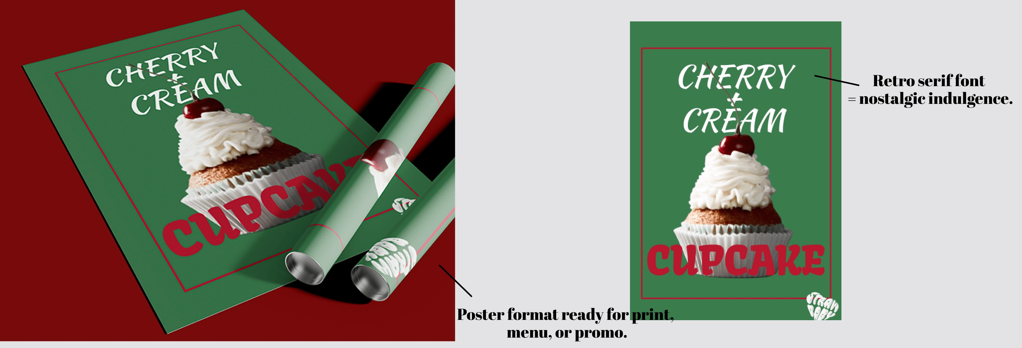 Packaging-ready with retro charm.