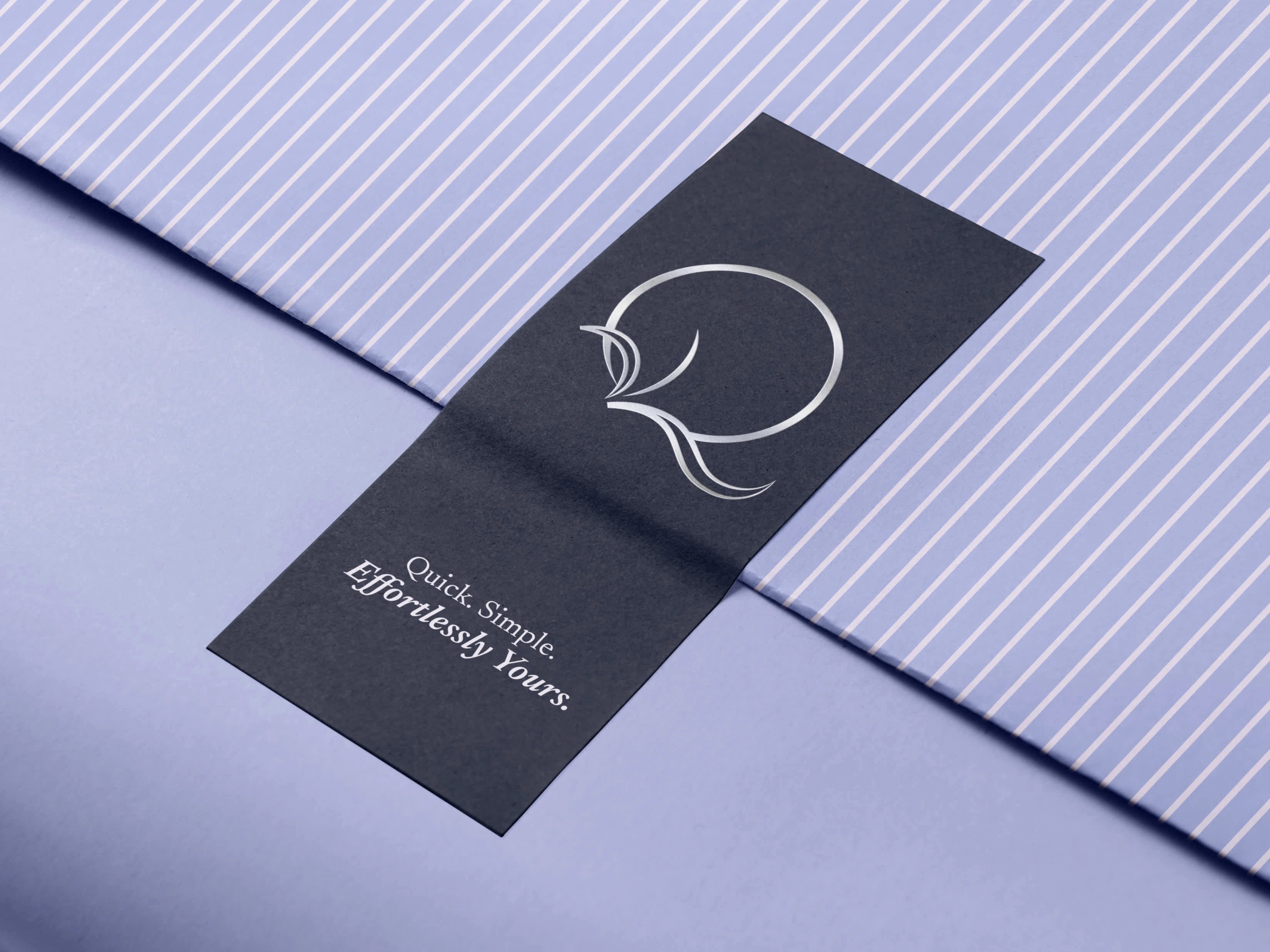 Mockup showcasing translation of visual identity across packaging touch points.