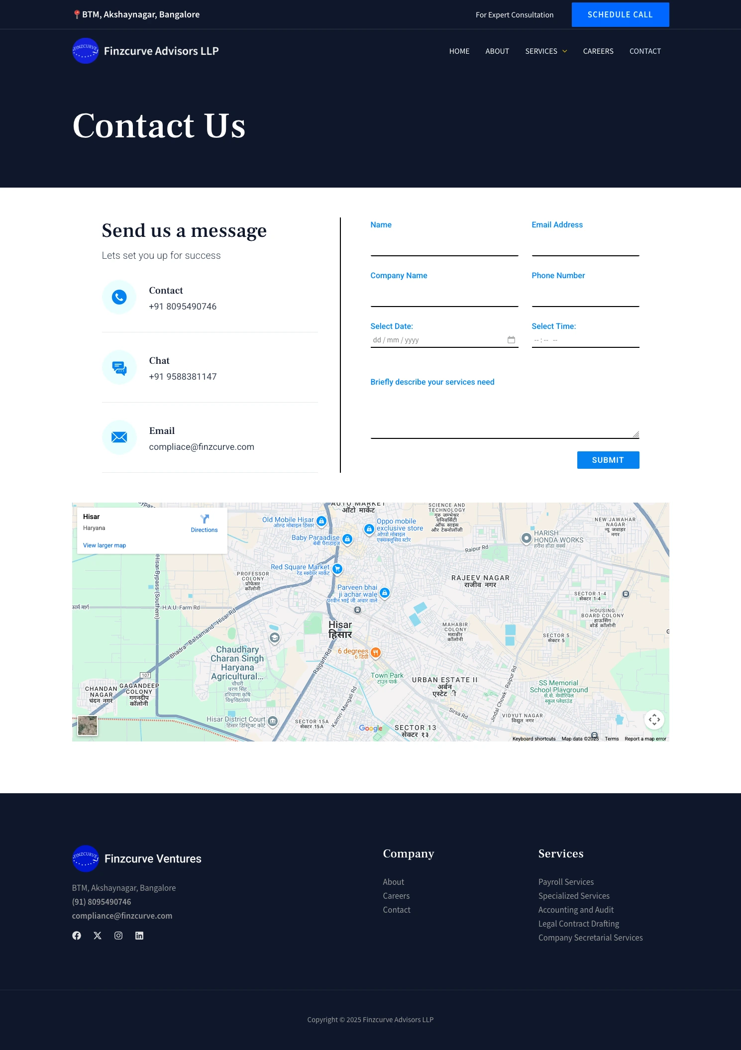 Contact Page