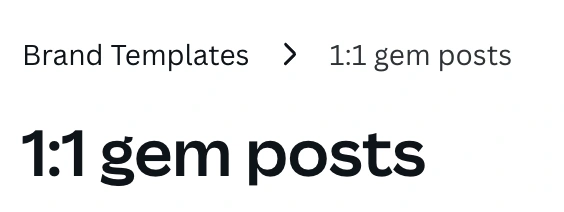 template creation for on-brand designs