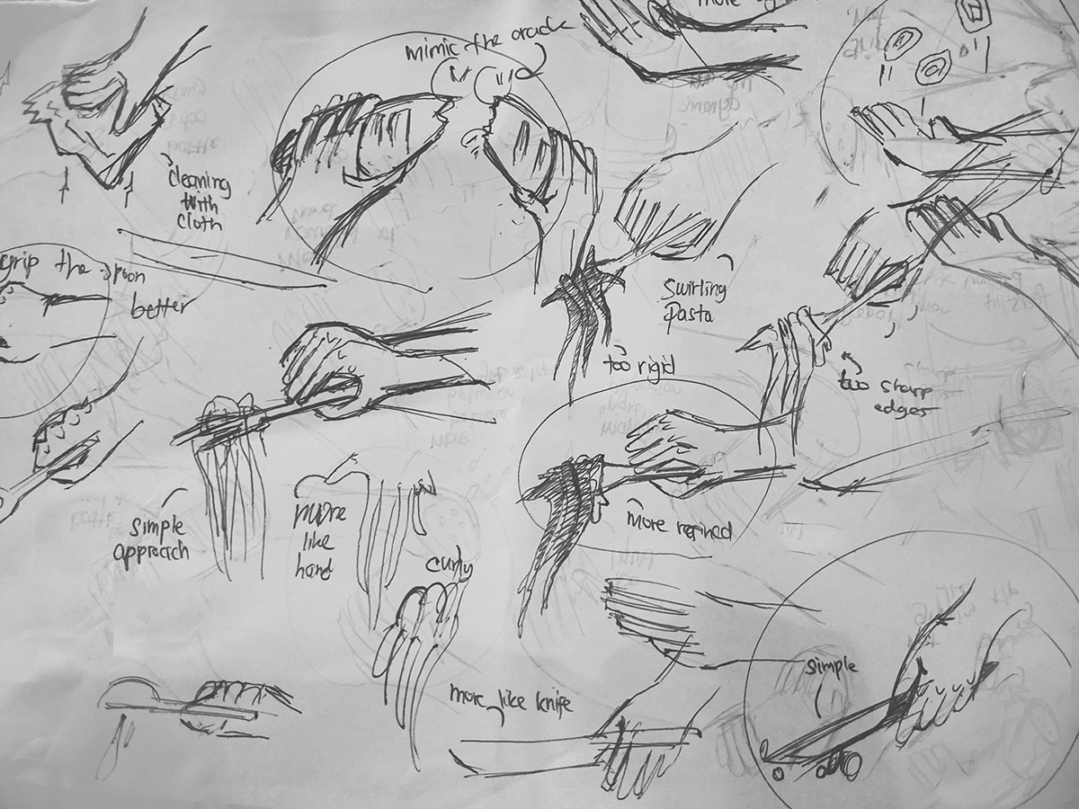 THE INITIAL SKETCH CONCEPTING OF ILLUSTRATIONS