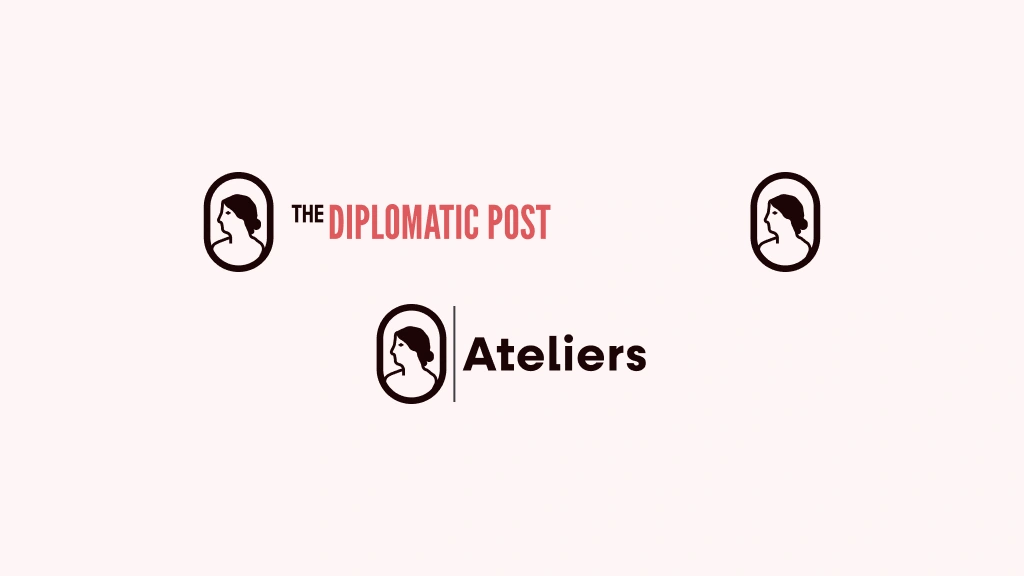 The declinations of The Diplomatic Post's logo
