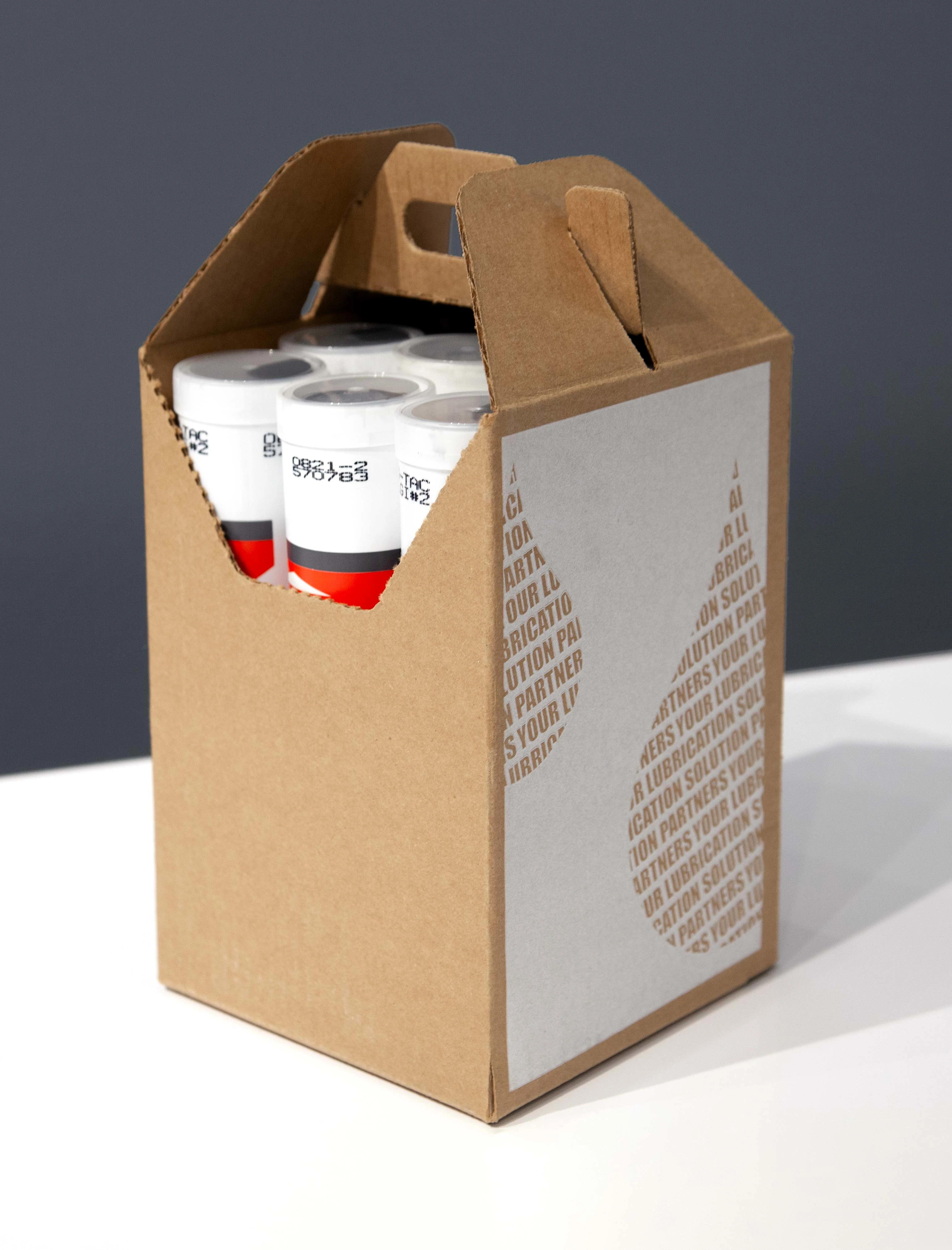 Demonstration of tear-out portion of inner carton. 