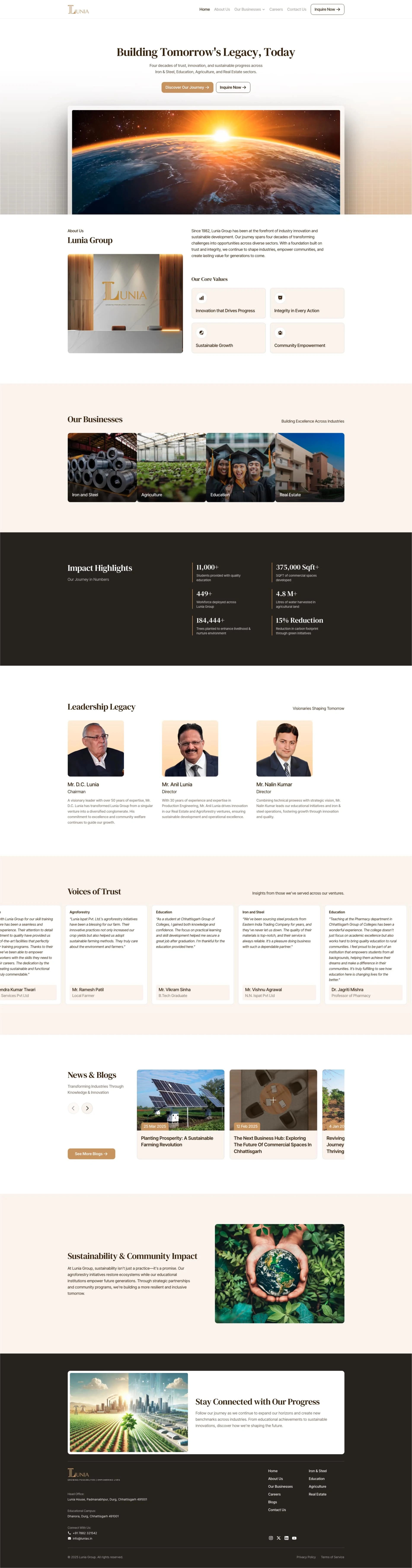 Homepage