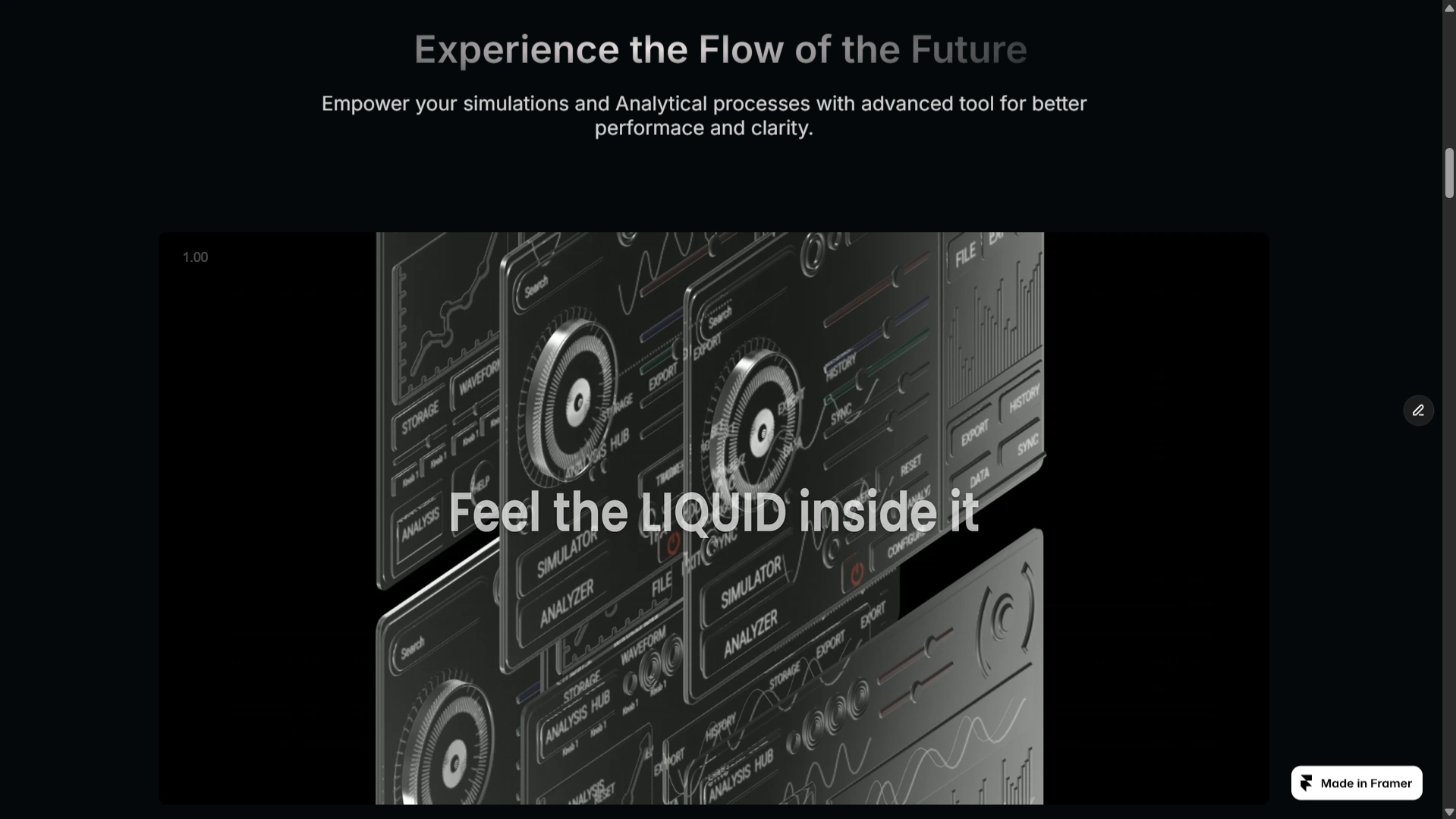 "Immerse yourself in the seamless motion of liquid glass — where design flows as effortlessly as ideas."