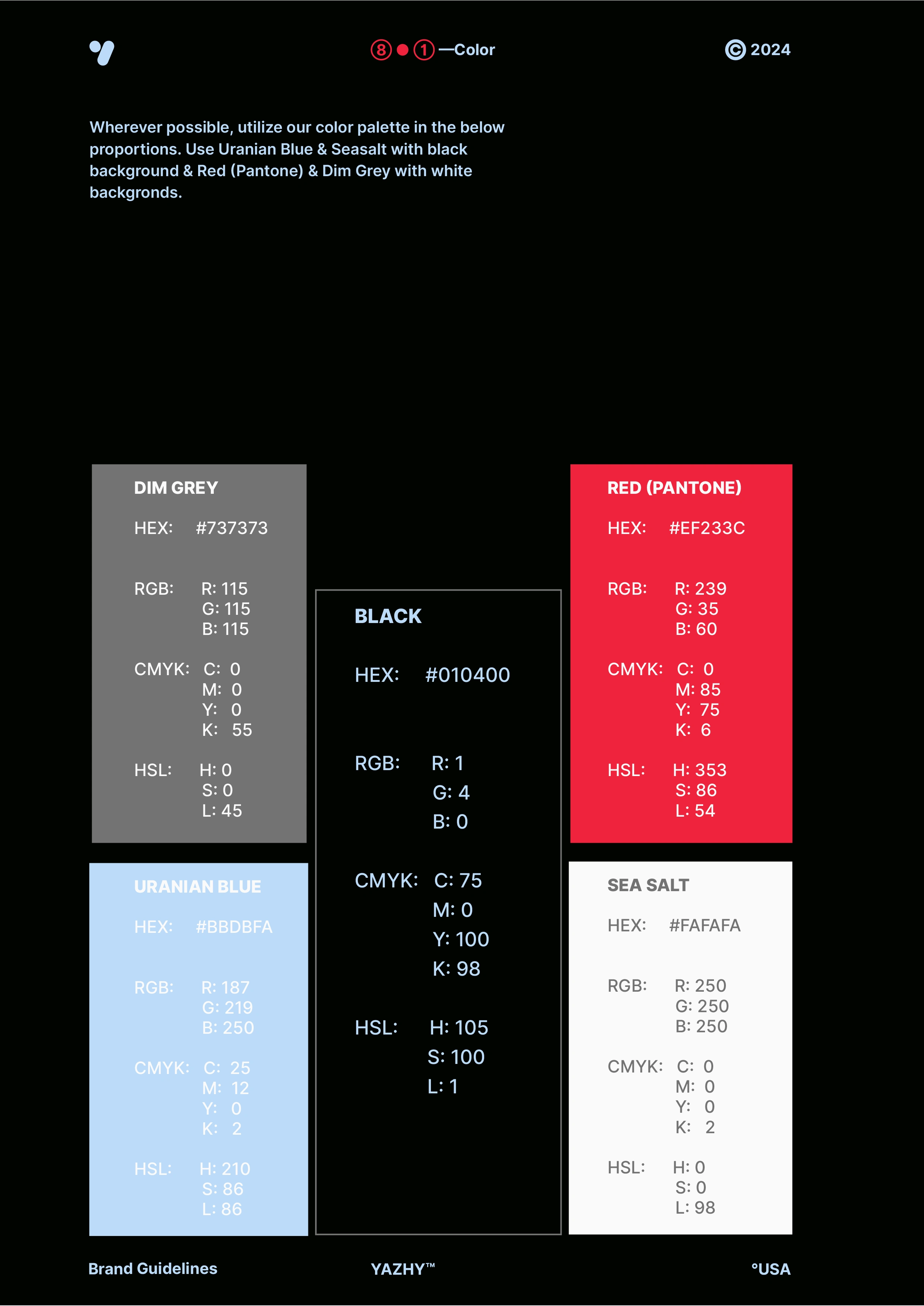 YAZHY BRANDBOOK PAGE 12