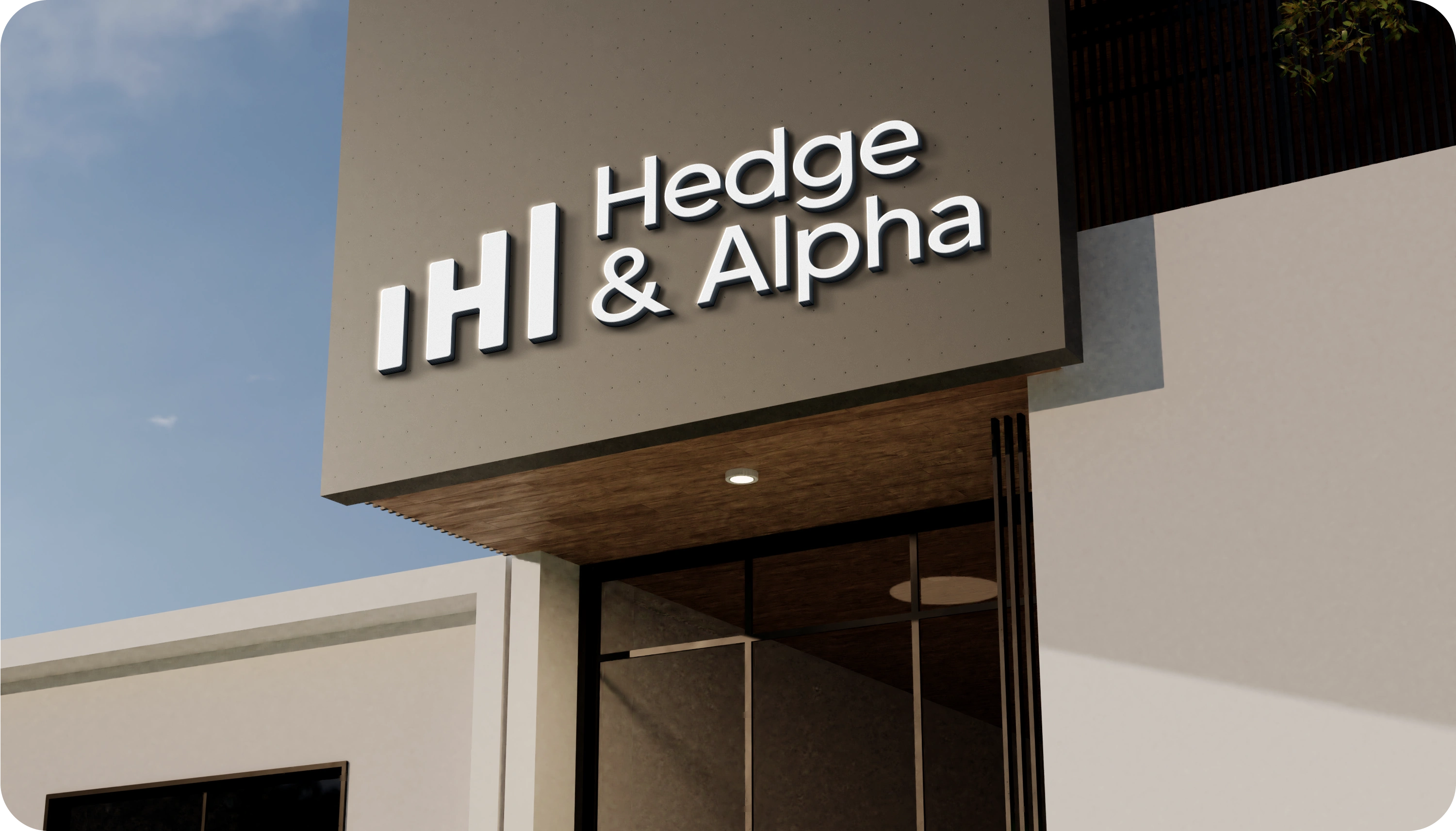 CREDITS
Our goal with every of our project is to always build an identity that stands out and make the brand more self aware of who they are and what they can accomplish. We've been able to do that with Hedge and Alpha as well and this is to say thanks to everyone that's part of the project.

Creative Direction, Brand Identity, Strategy, Visual Design, Motion - Farouq Osuolale
Logo Animation, 3D Modelling & Animation - Chizzy James
Website UXUI Design - Farouq Osuolale
Copywriting - Fasilat Ojoogun