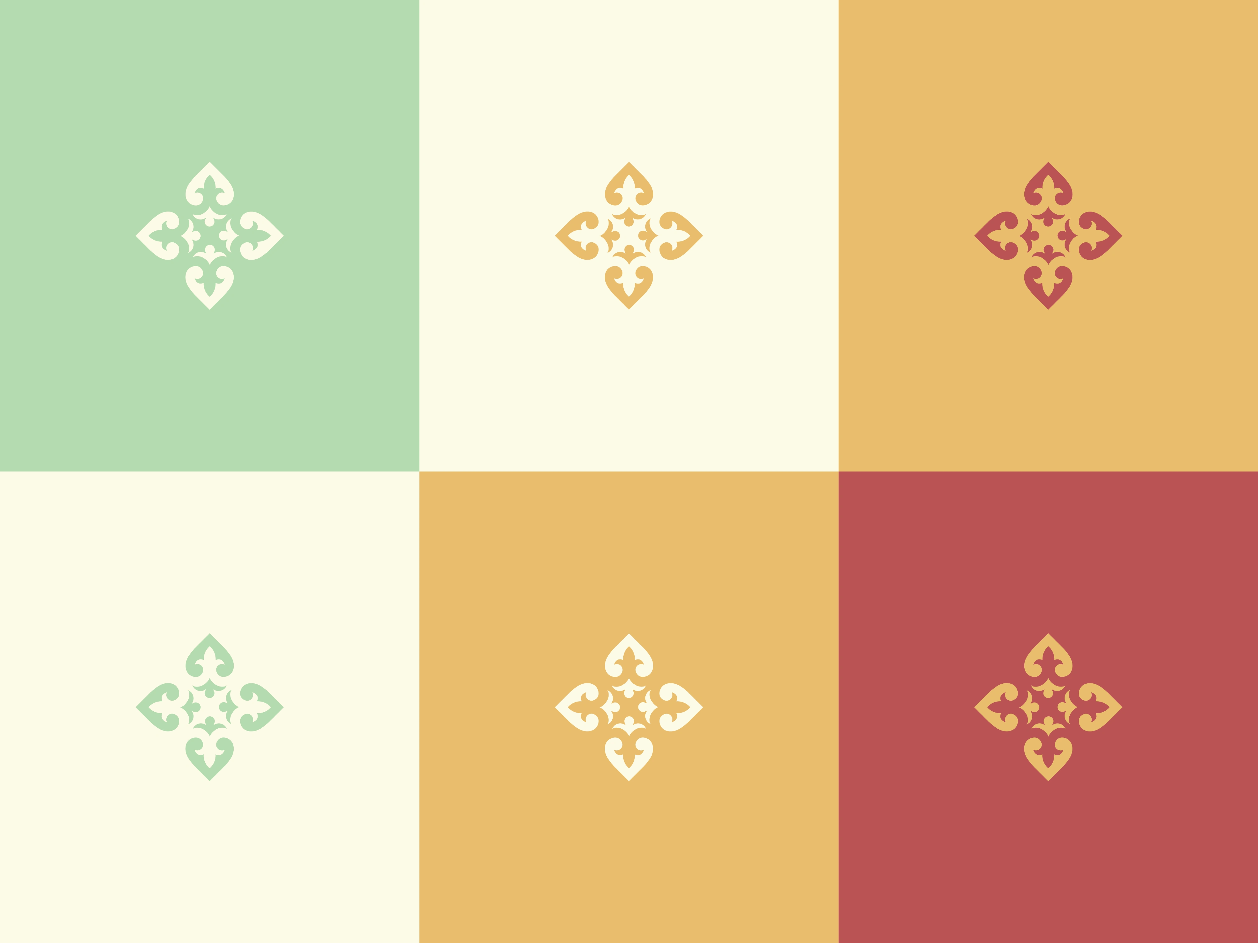 The color palette combines warm shades of red and gold, reminiscent of traditional icon backgrounds, with subtle turquoise accents that bring a sense of light and spiritual depth. This balance of classic tones with a modern aesthetic communicates that iconography is a living art form - rooted in tradition yet relevant today.