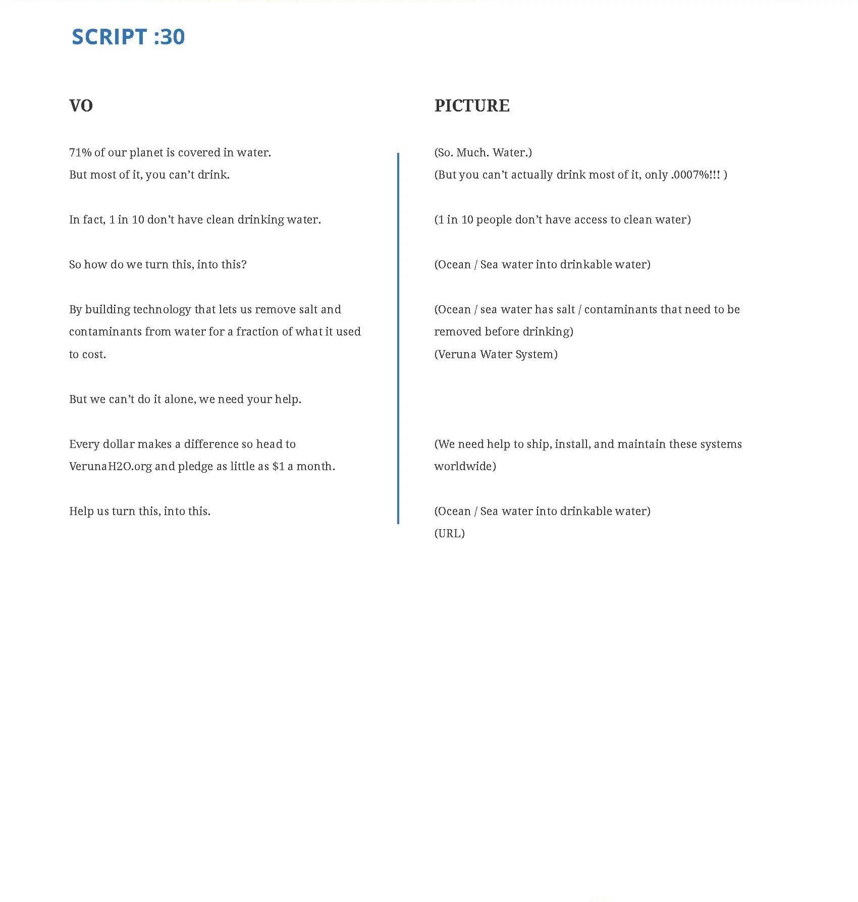 Briefing Info