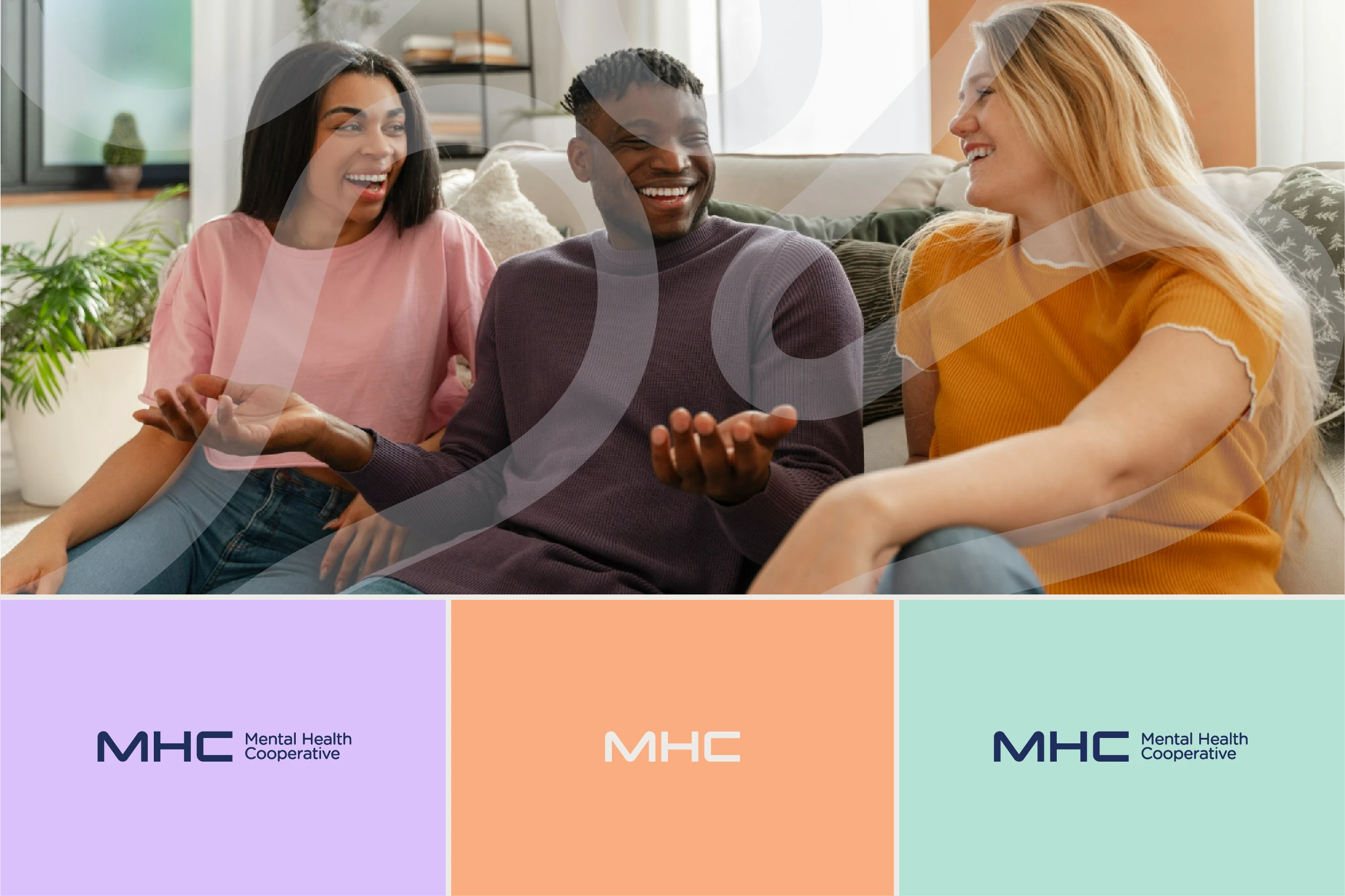 Curated authentic, diverse photos of children, adults, parents, seniors, and people with disabilities, always smiling, to reflect positive outcomes and dignity.