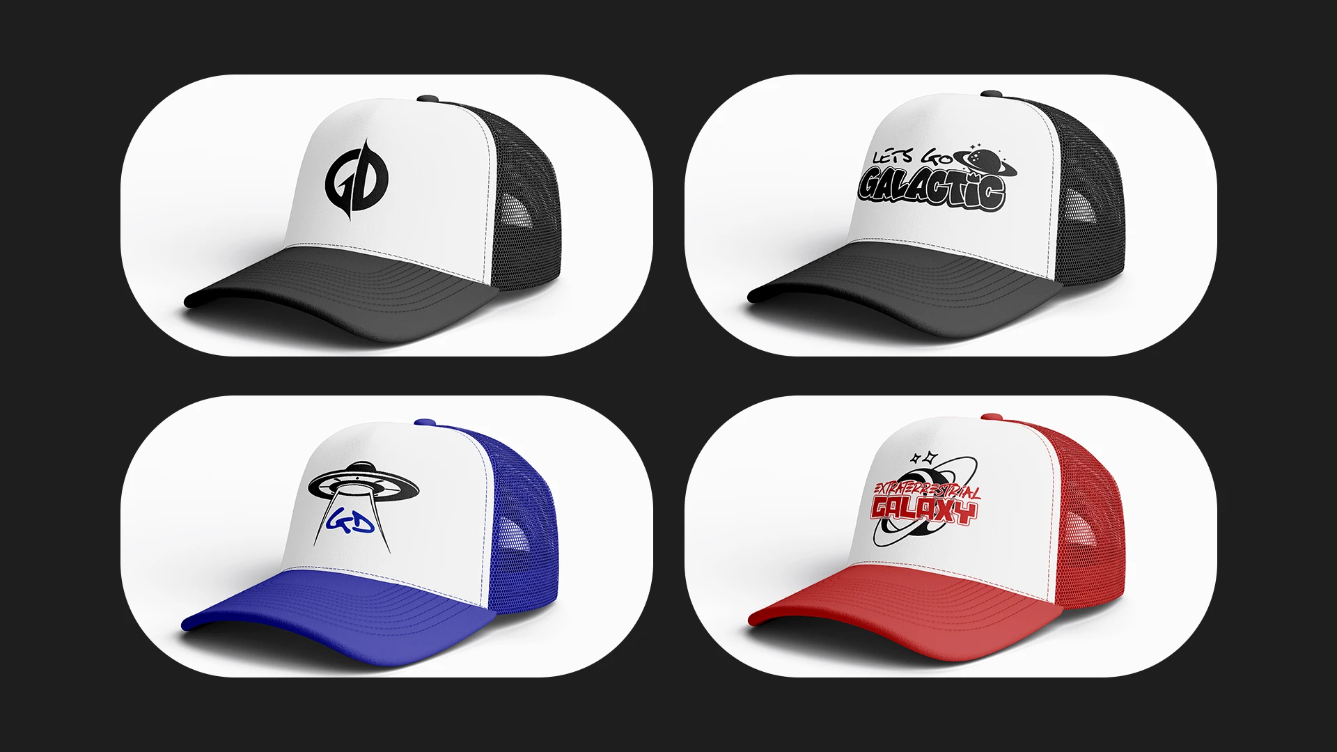 Trucker hat Design