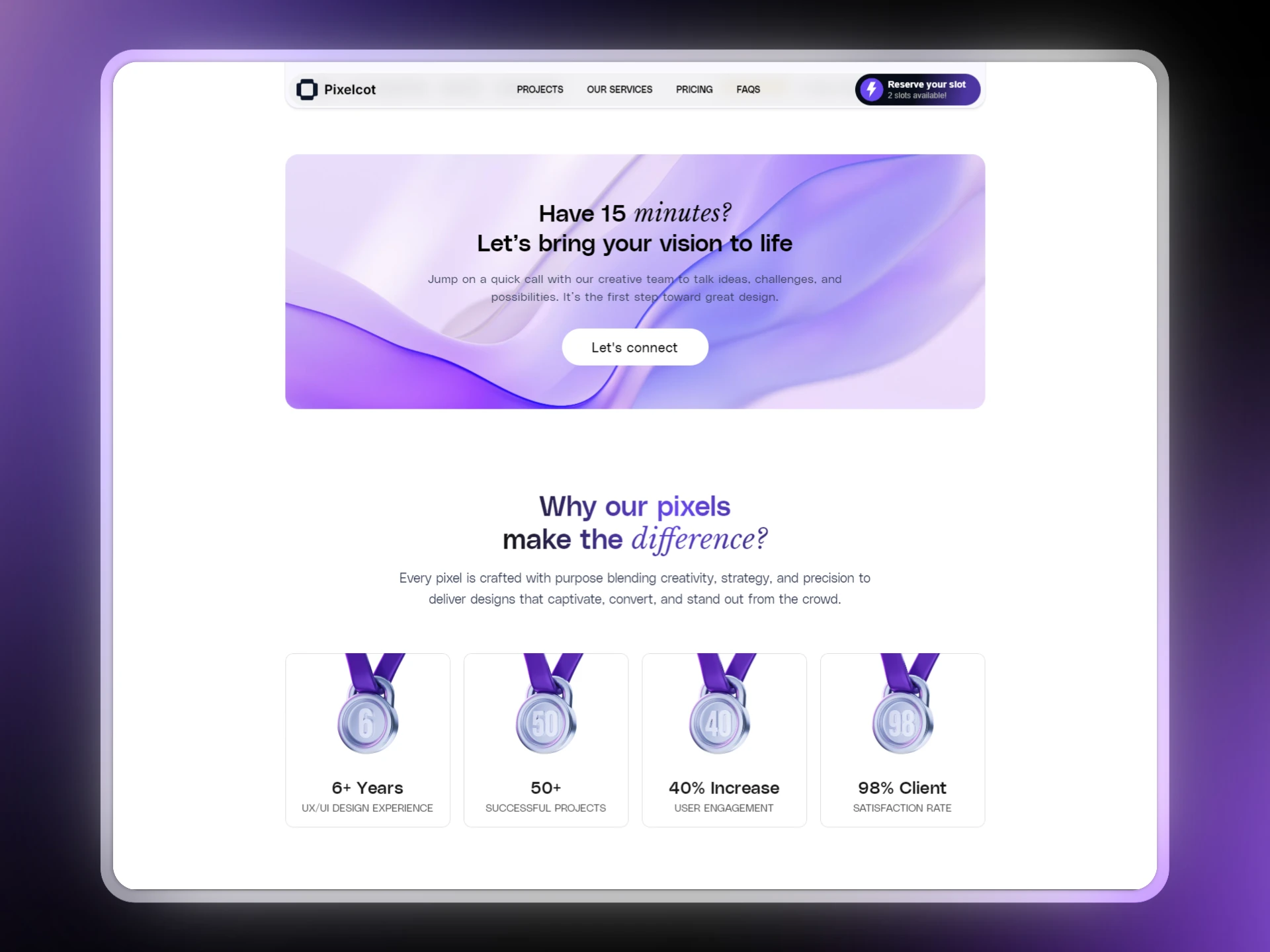 Pixelcot Approach & Execution