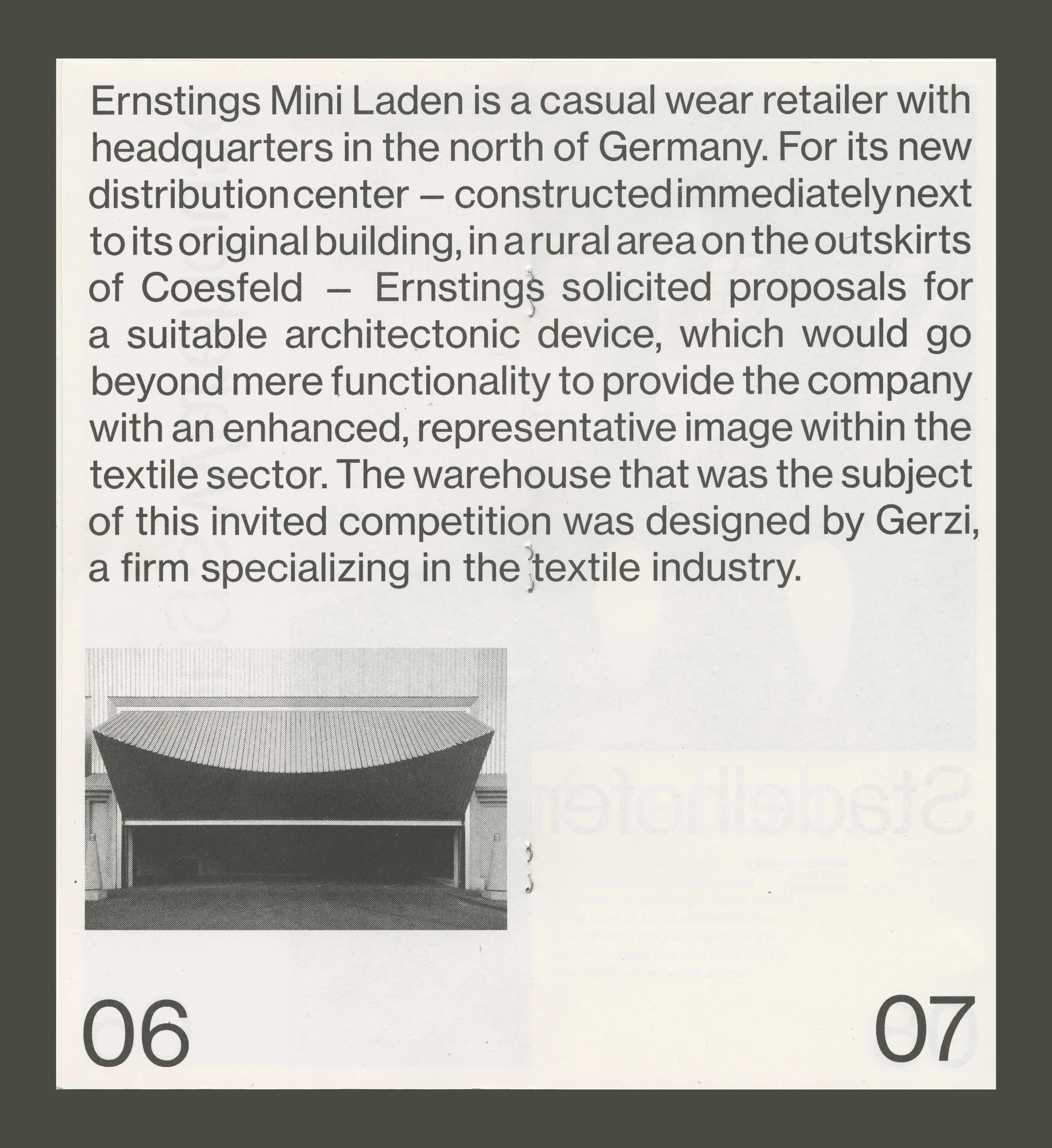 Catalog for the exhibition