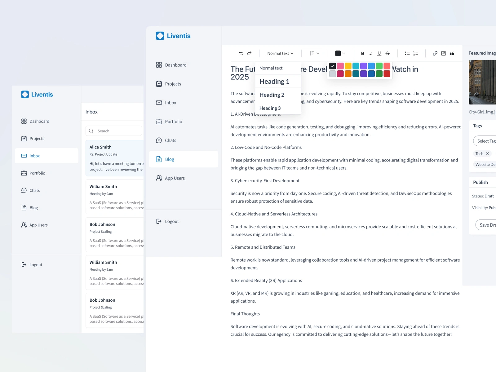 CMS Tool Included