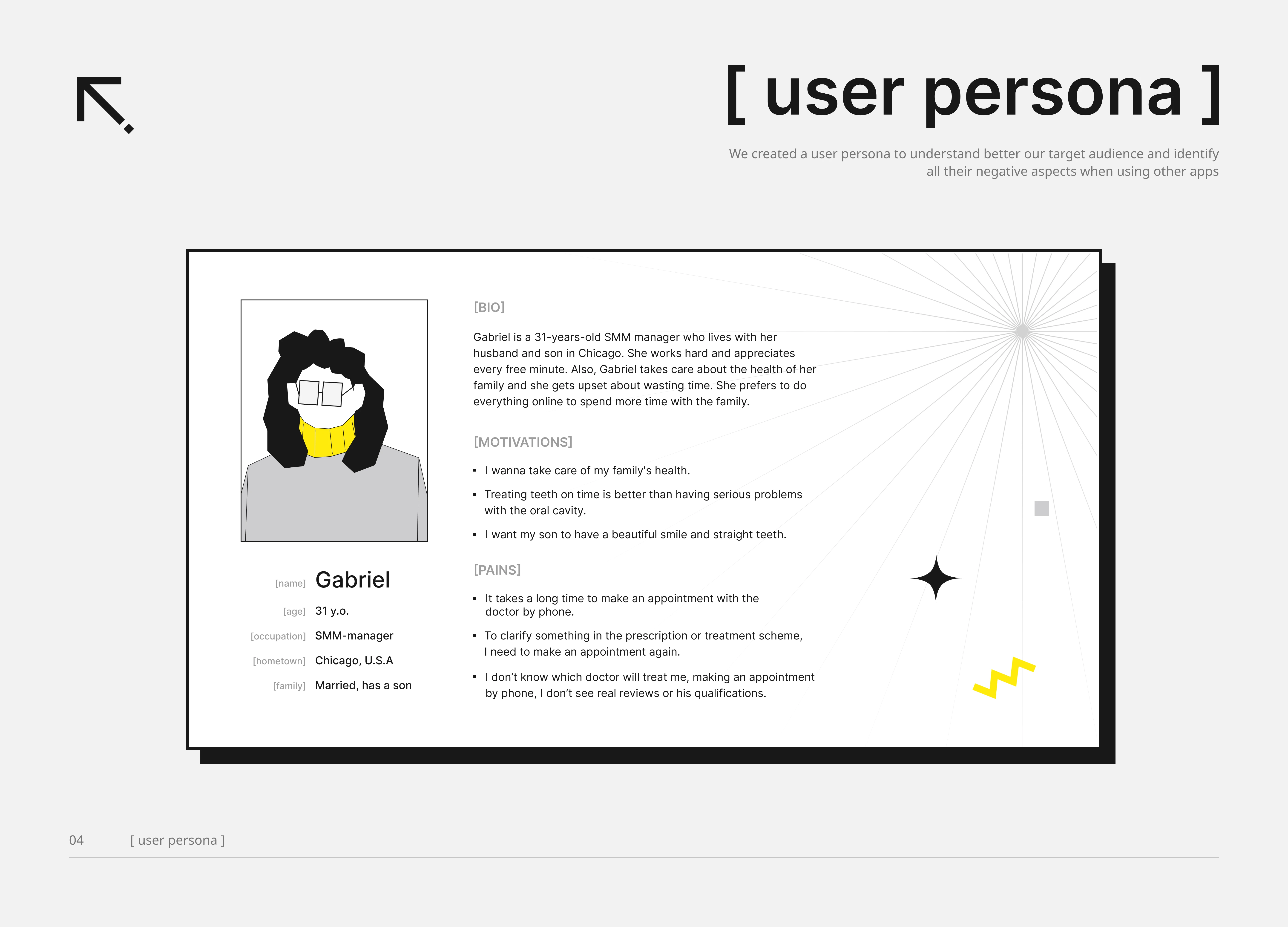 Defining the target audience