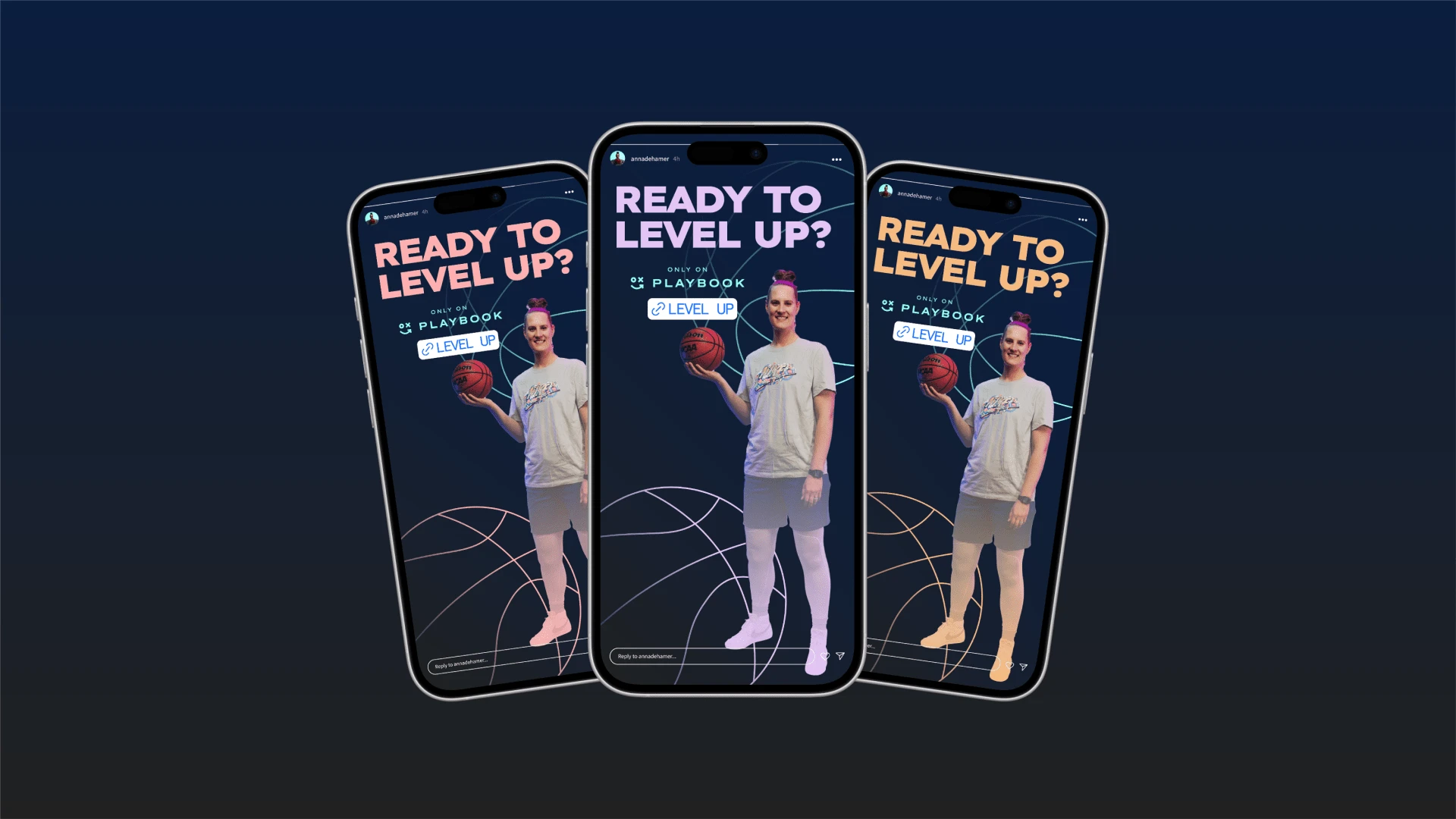 Marketing asset templates