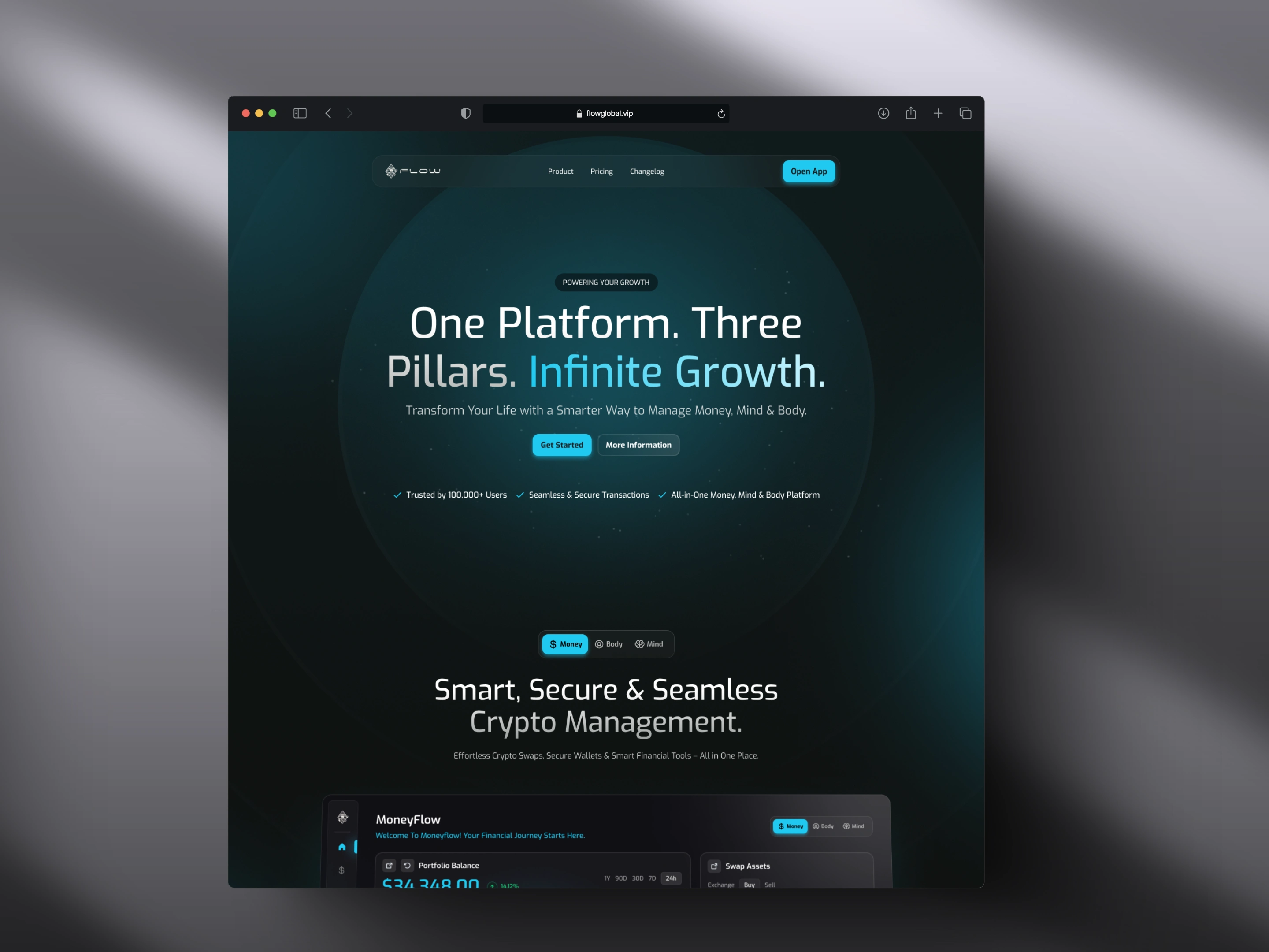 Desktop View - Mockup