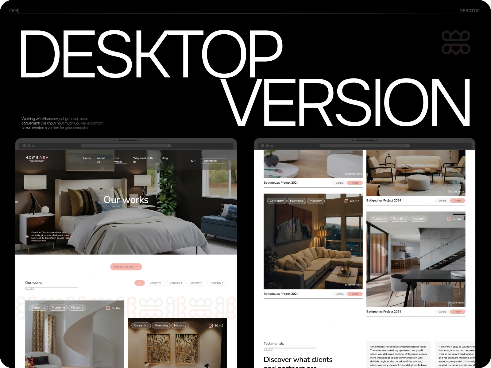 Web-design | UX/UI | Webflow for Home Remodeling website