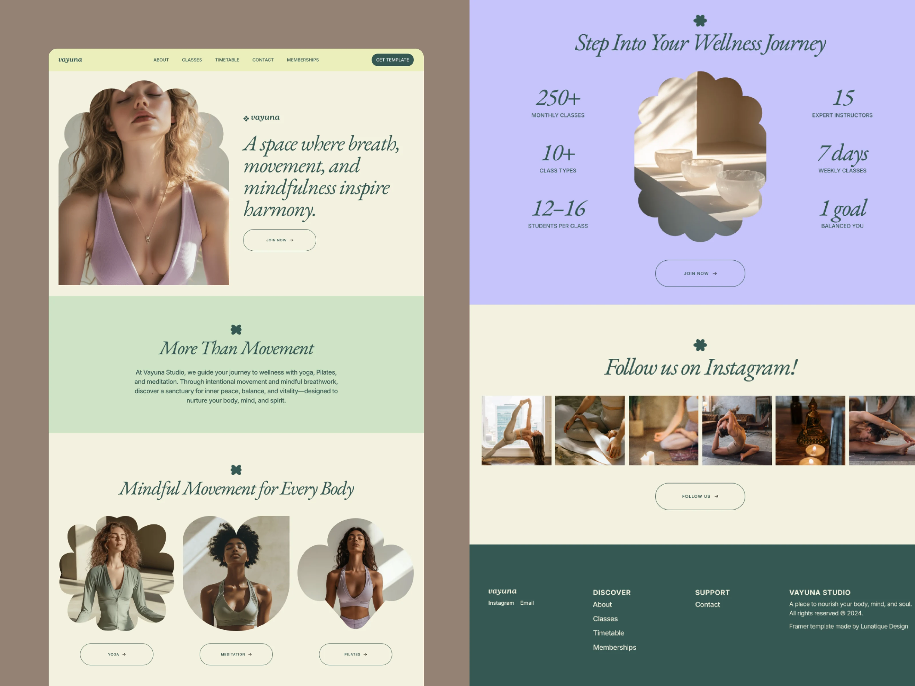 Homepage Vayuna