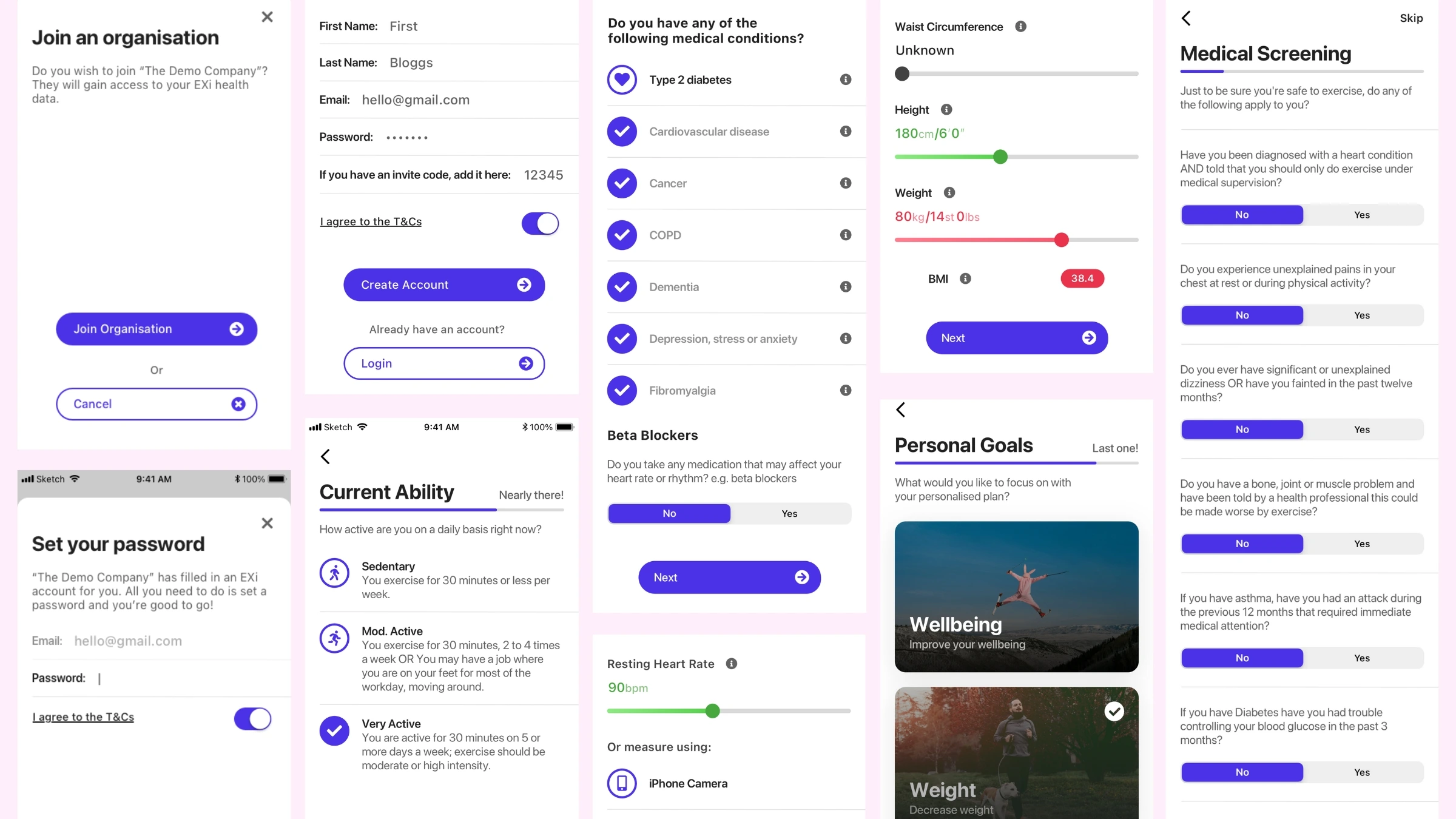 Fitness APP UI/UX Design