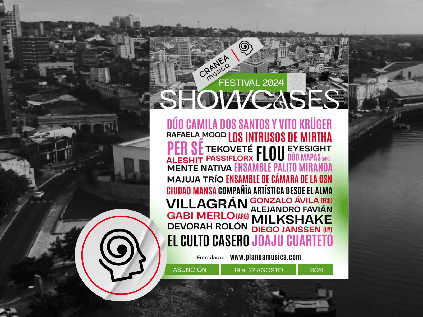 Artists with whom I managed content and who were part of the 2024 showcases.