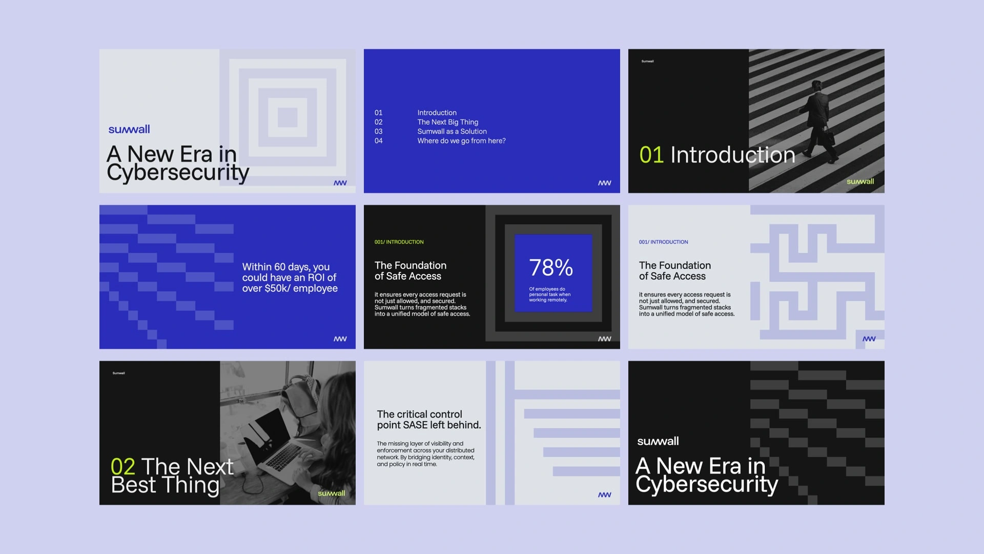 Sample presentation deck.