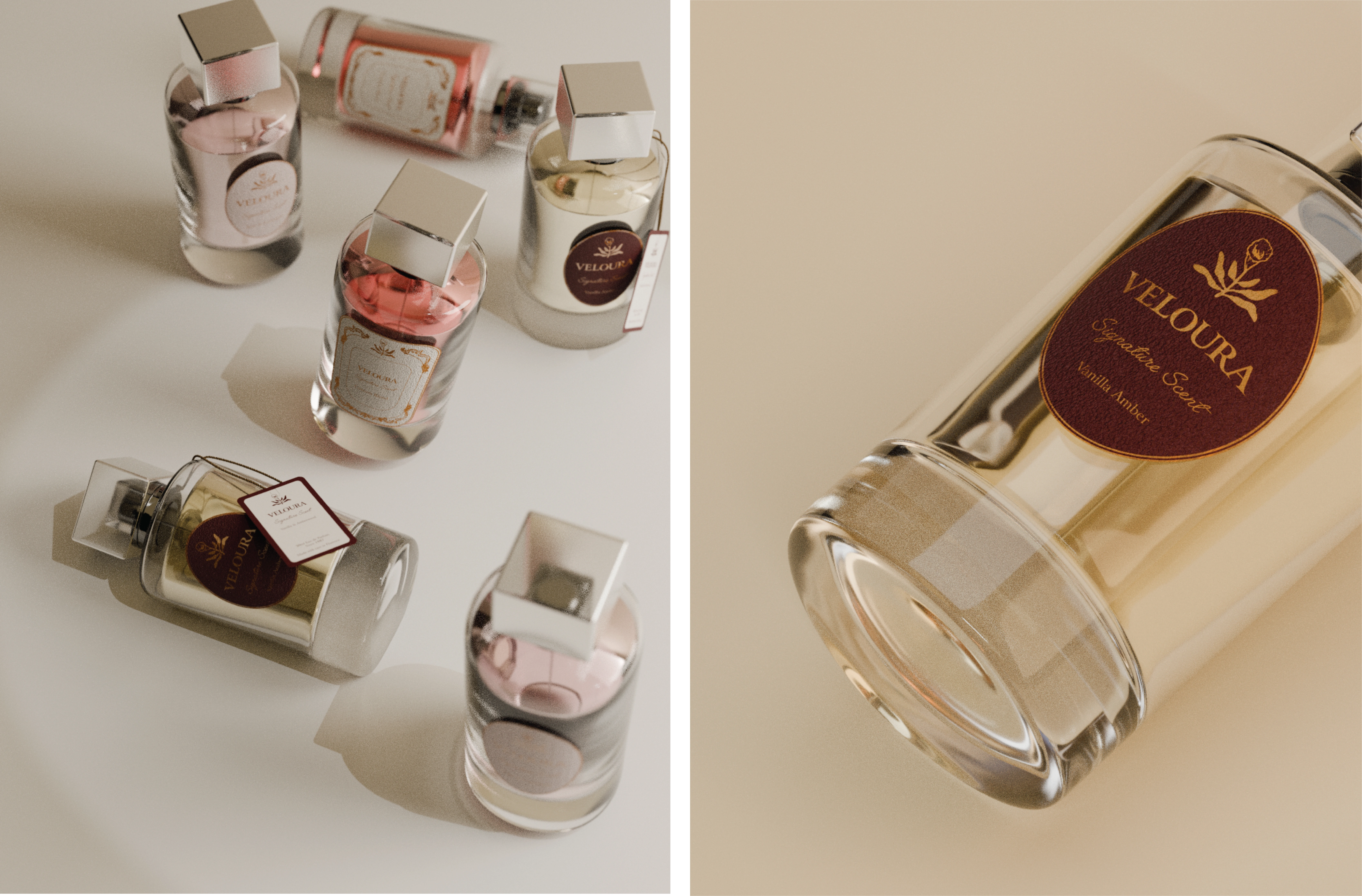 The collection of Perfumes