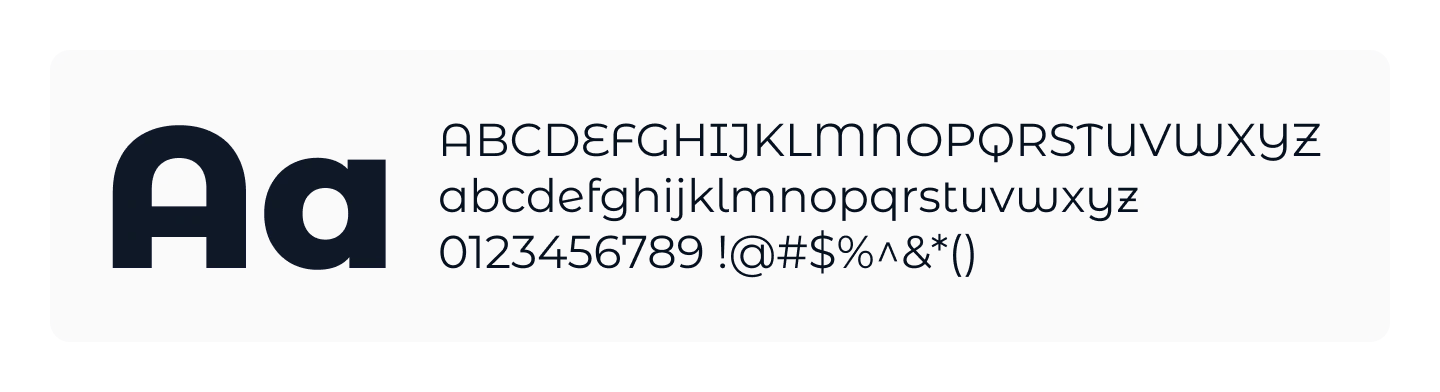 Typography: Montserrat Alternates