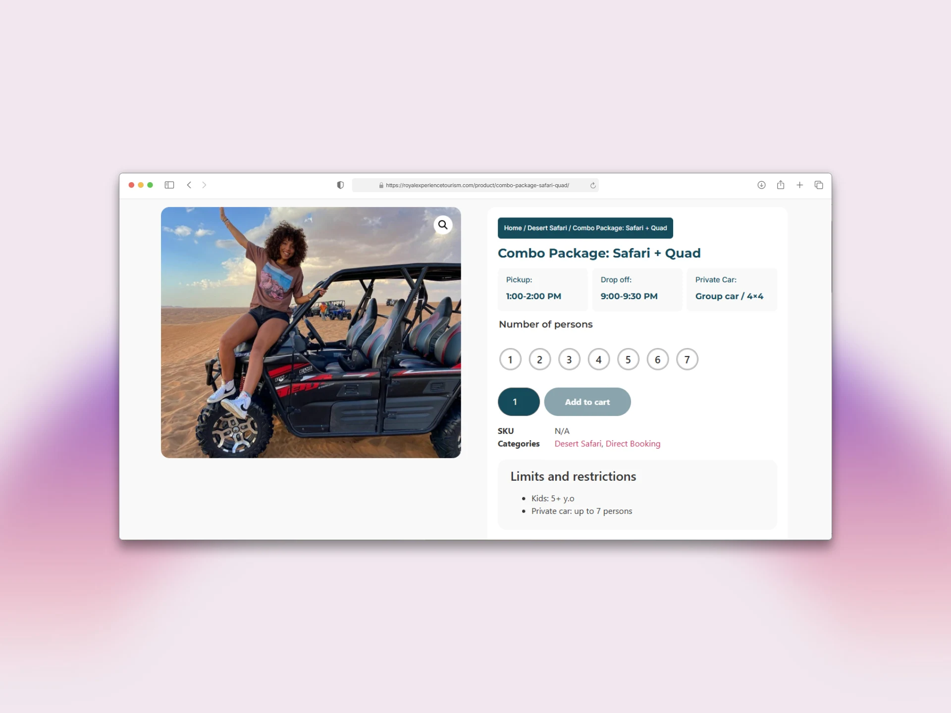 Custom Single Product page with Variation switch