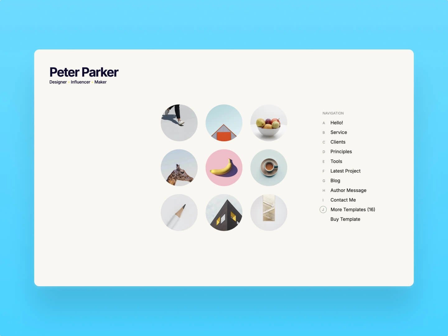 Minimalistic – Webflow Template